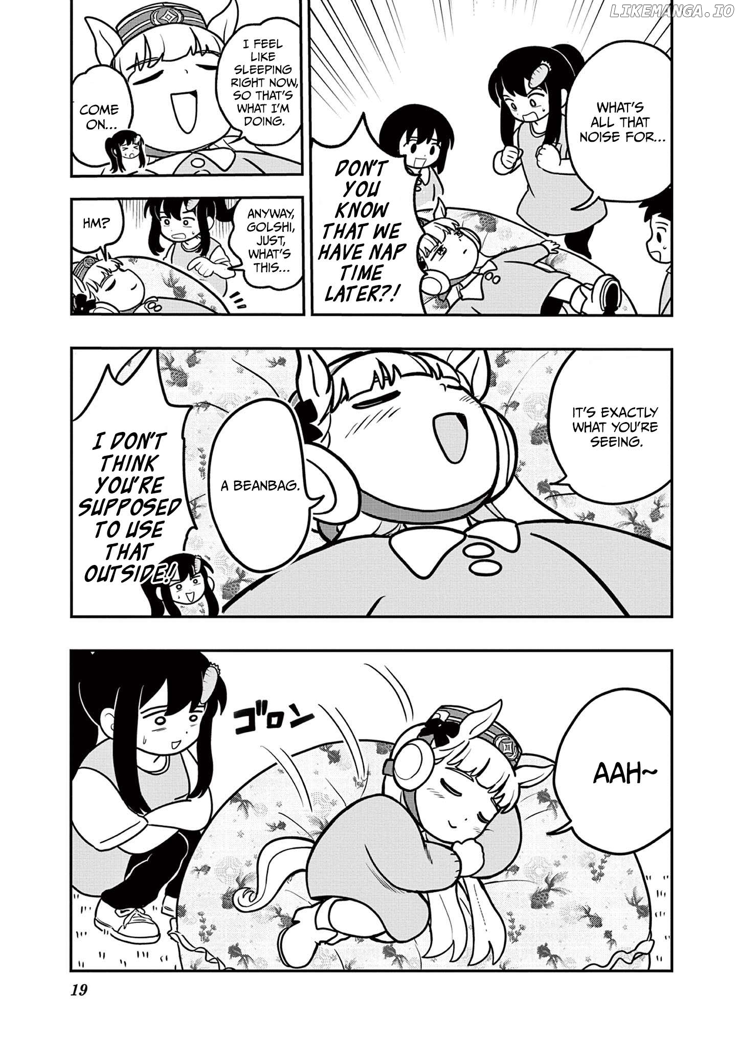Uma Musume Pretty Derby Pisupisu☆Supisupi Golshi-Chan Chapter 9 - page 3