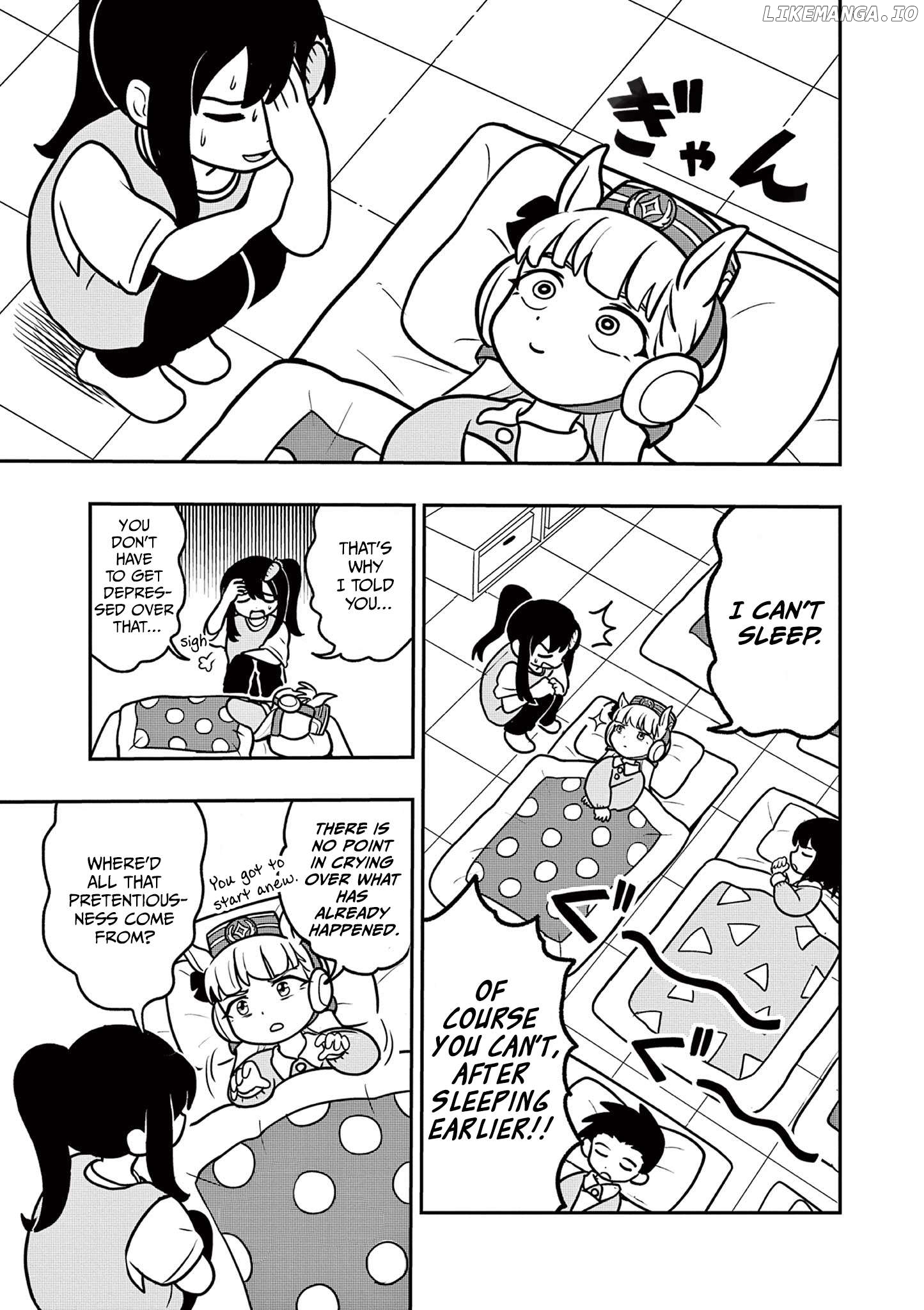 Uma Musume Pretty Derby Pisupisu☆Supisupi Golshi-Chan Chapter 9 - page 5