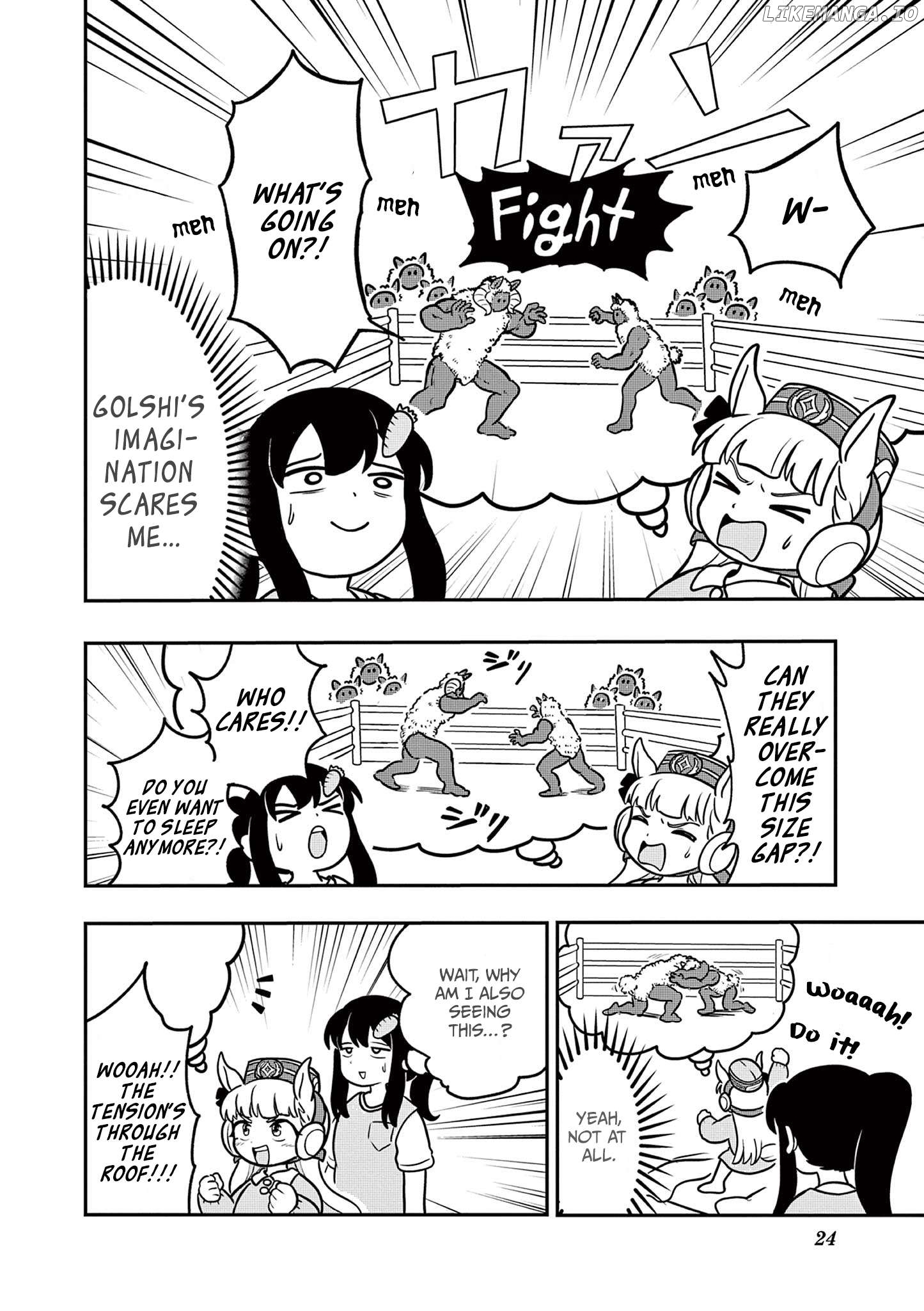 Uma Musume Pretty Derby Pisupisu☆Supisupi Golshi-Chan Chapter 9 - page 8