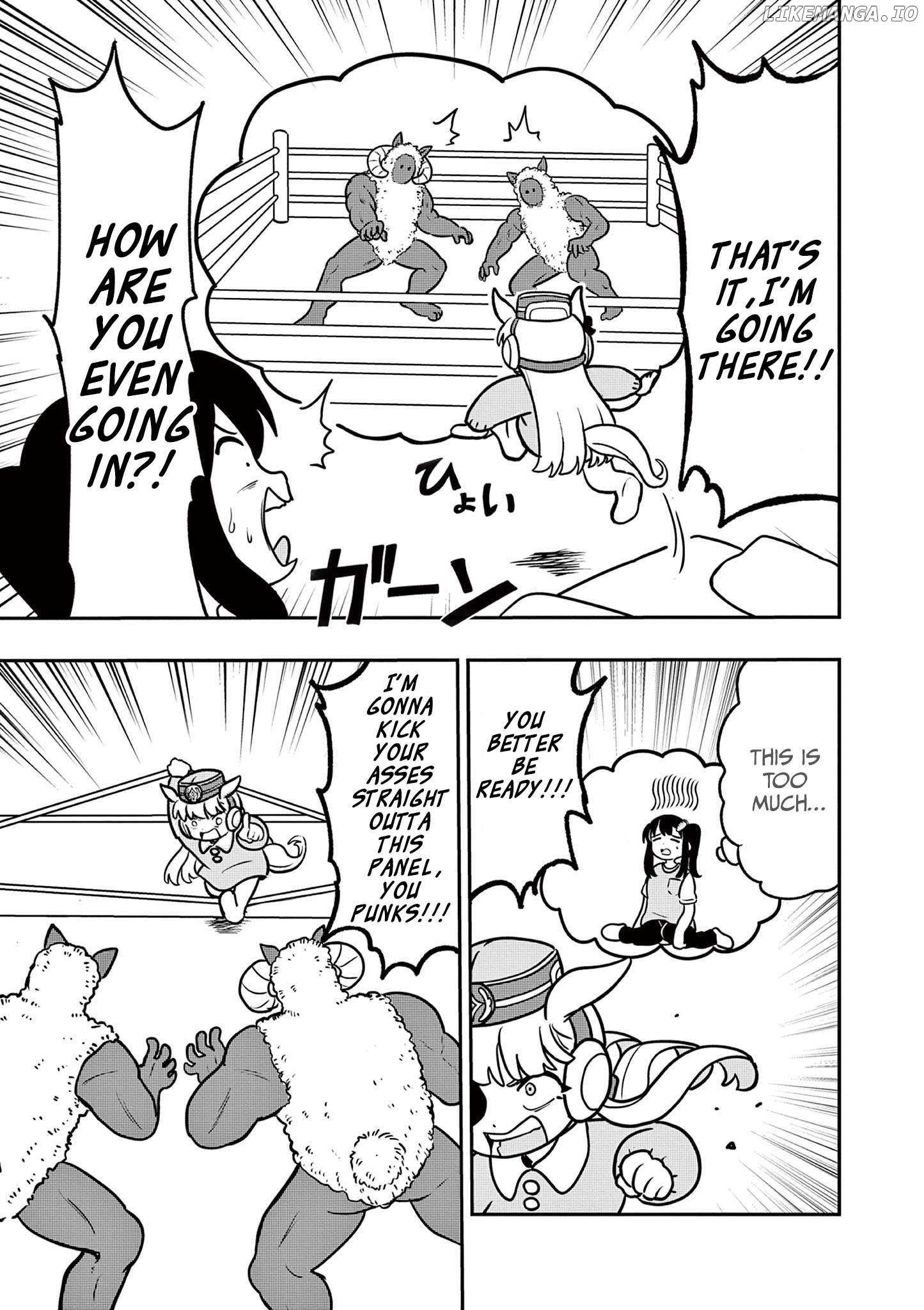 Uma Musume Pretty Derby Pisupisu☆Supisupi Golshi-Chan Chapter 9 - page 9