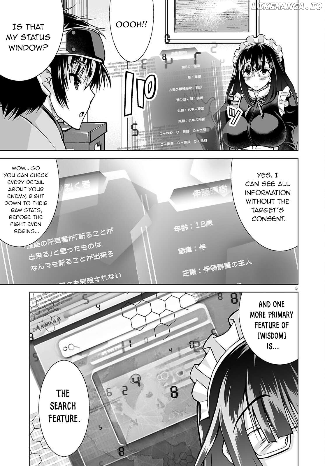 Isekai Ni Shoukan Saretan dakedo, Nandemo Kireteshimau Kennou wo Teni Ireta node Easy Mode Deshita Chapter 14 - page 6