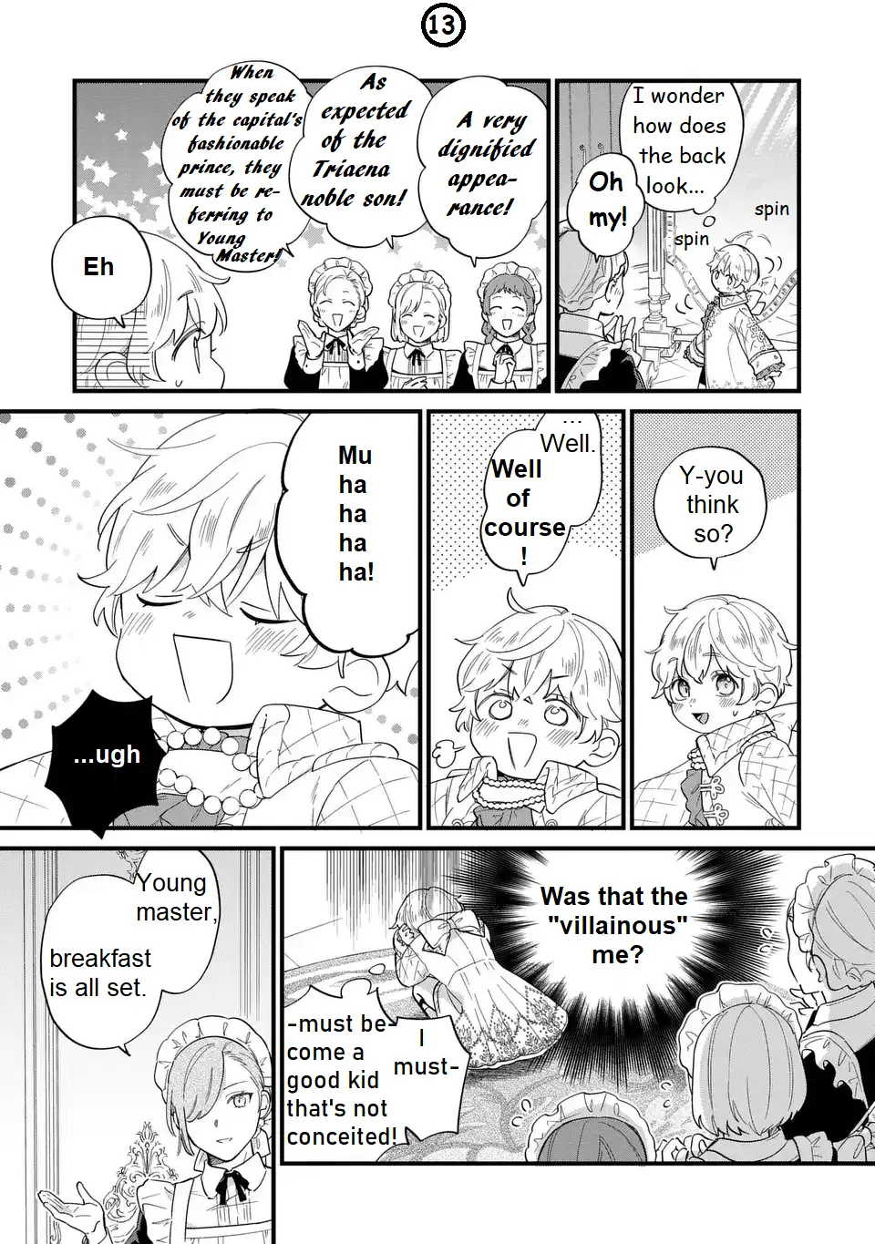 The Duke's Beloved Third Son Aims to Escape as a Villain!? Chapter 26 - page 13