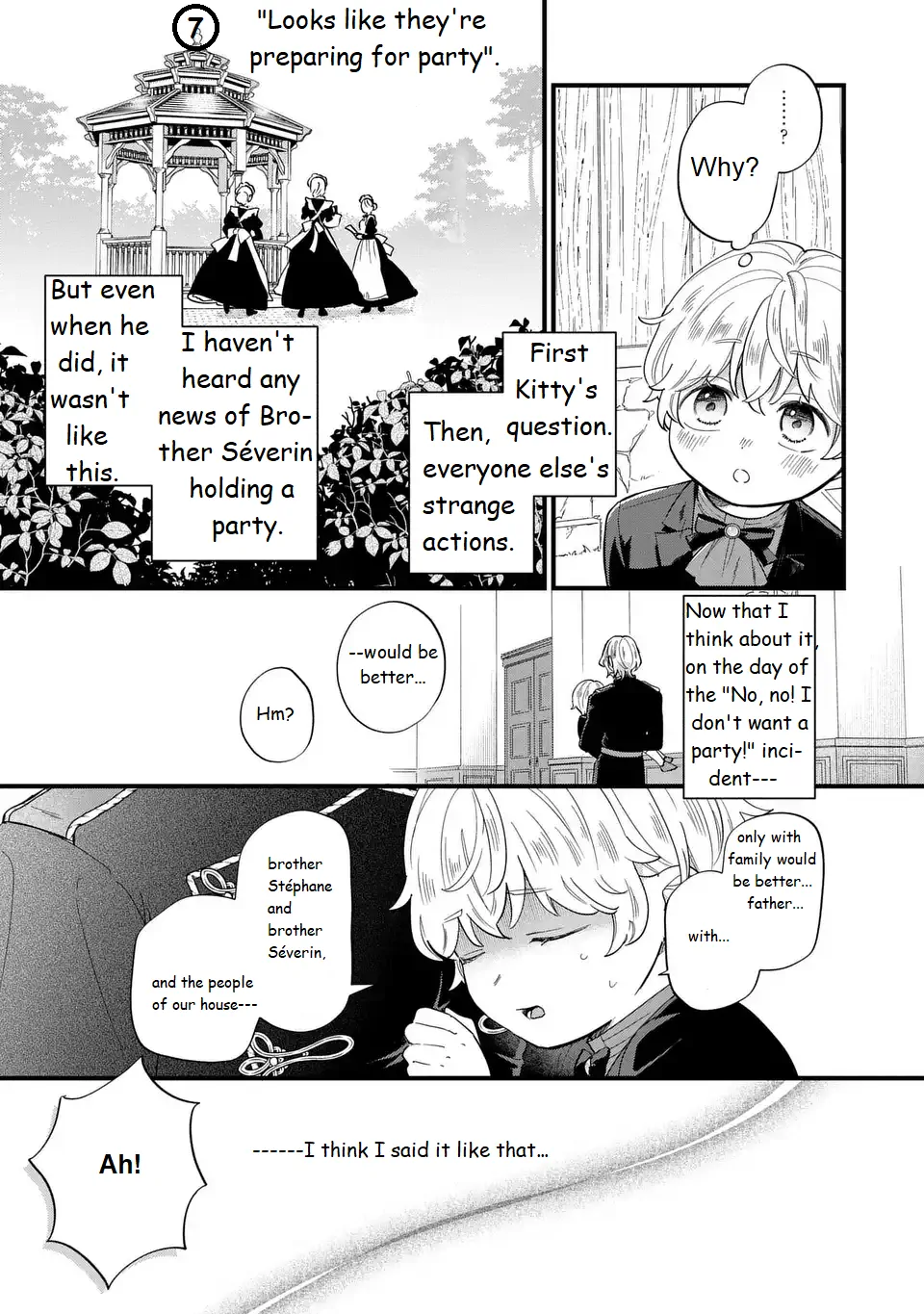 The Duke's Beloved Third Son Aims to Escape as a Villain!? Chapter 26 - page 7