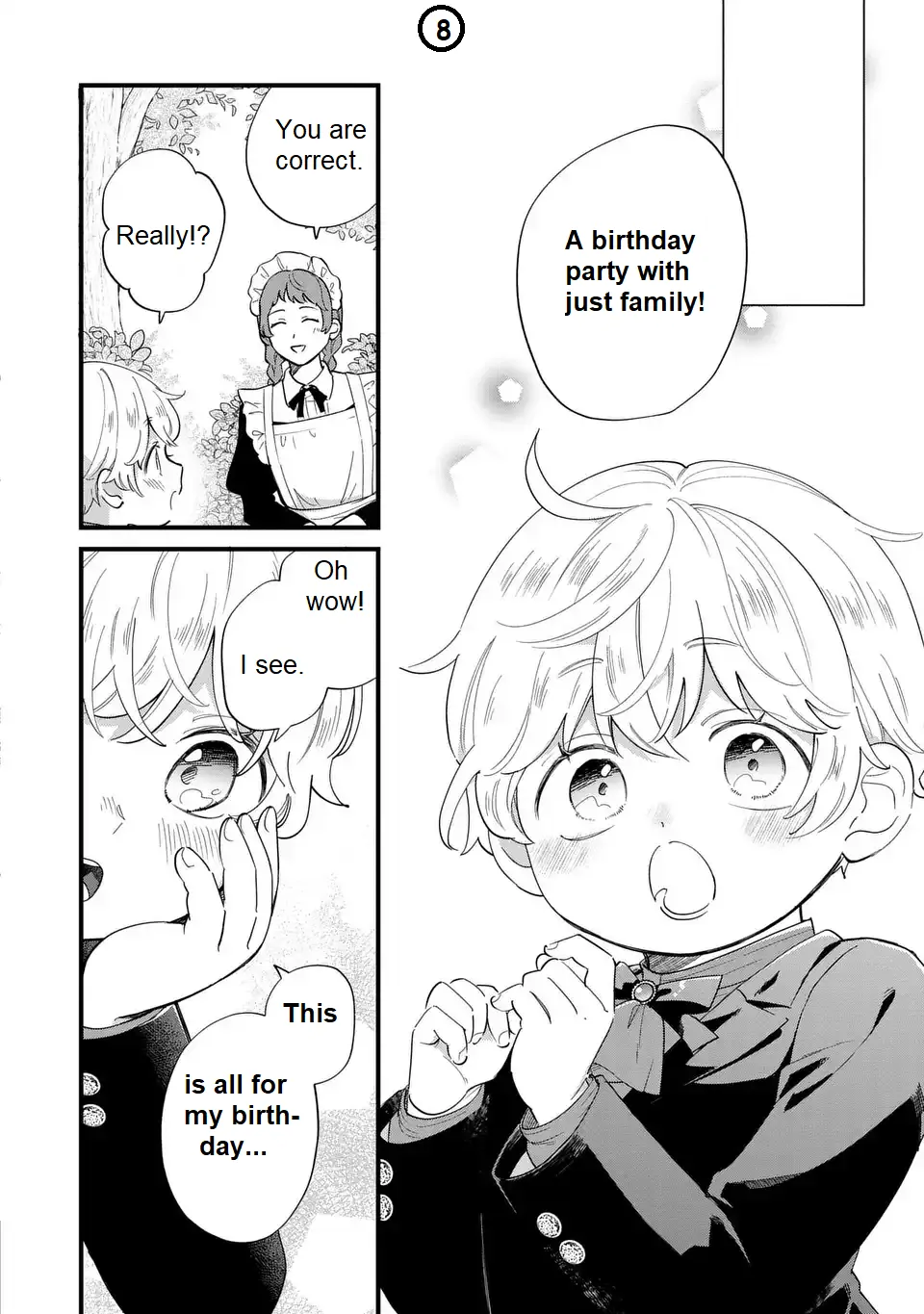 The Duke's Beloved Third Son Aims to Escape as a Villain!? Chapter 26 - page 8