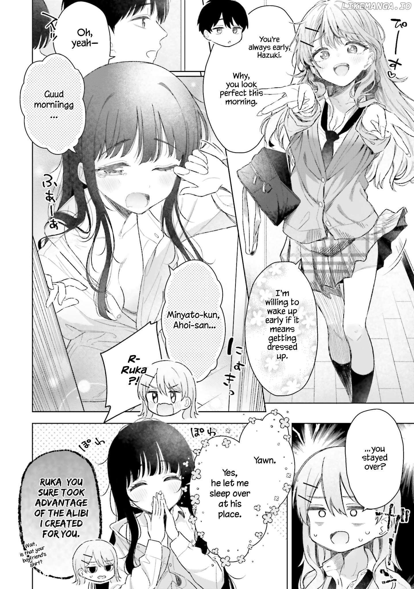 Onna Tomodachi Wa Tanomeba Igaito Yarasete Kureru Chapter 21 - page 3