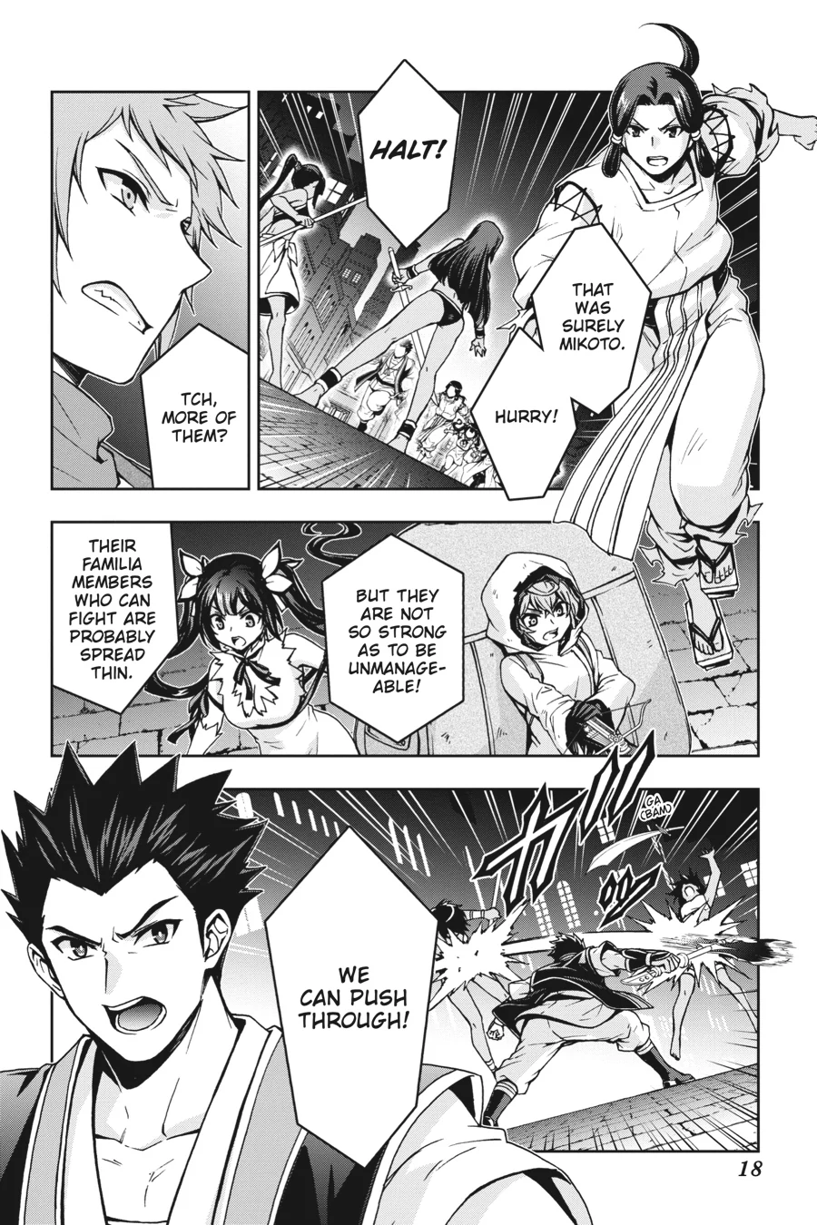 Dungeon ni Deai wo Motomeru no wa Machigatteiru Darou ka II Chapter 22 - page 18