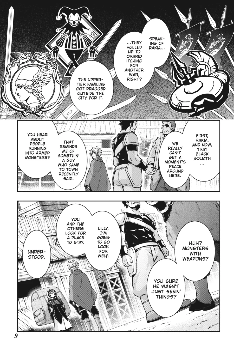 Dungeon ni Deai wo Motomeru no wa Machigatteiru Darou ka II Chapter 32 - page 9