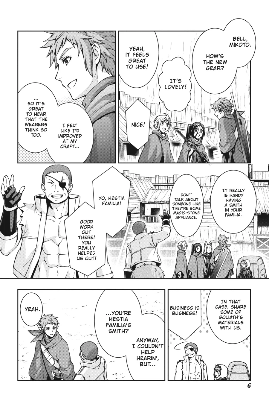 Dungeon ni Deai wo Motomeru no wa Machigatteiru Darou ka II Chapter 32 - page 6