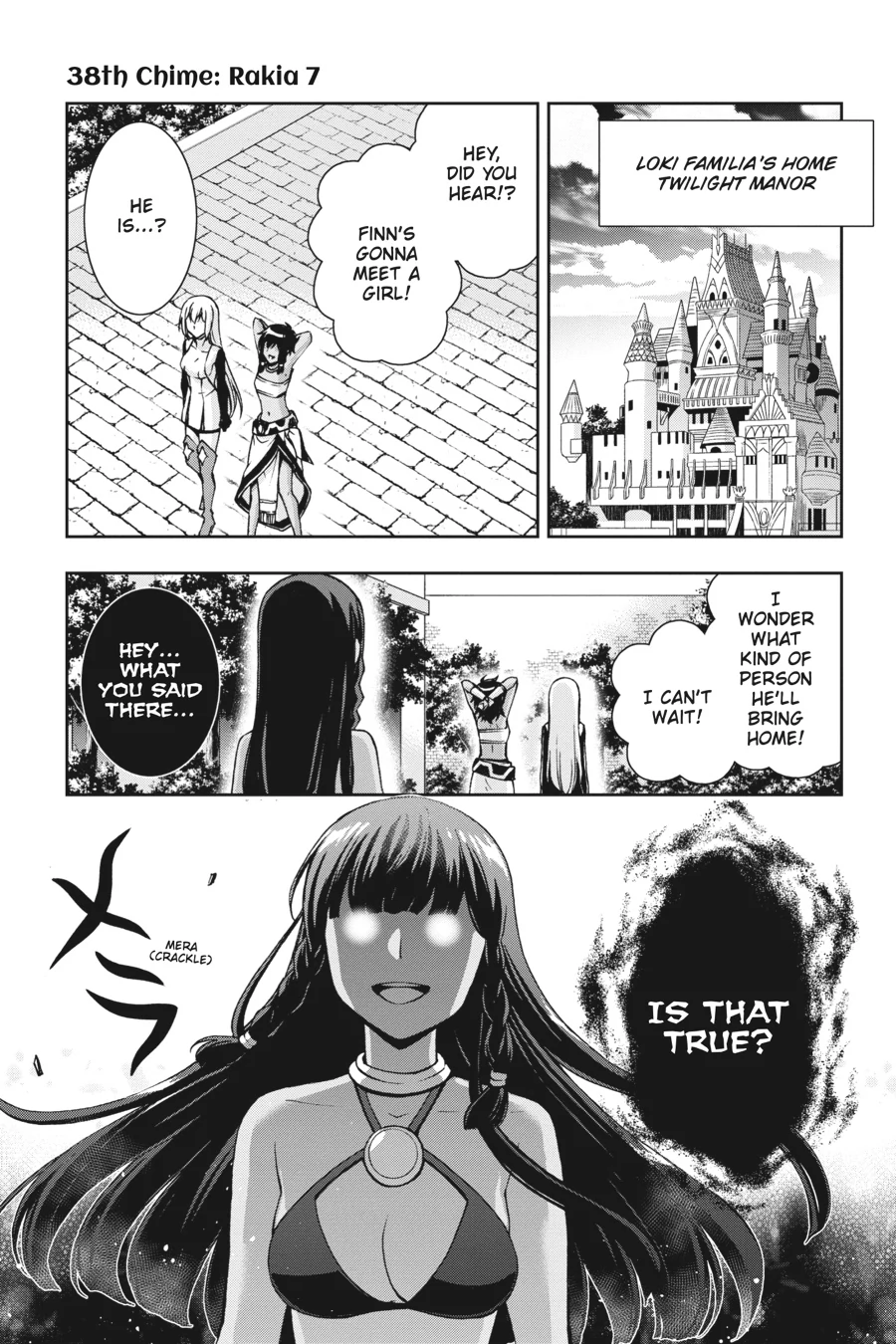 Dungeon ni Deai wo Motomeru no wa Machigatteiru Darou ka II Chapter 38 - page 1