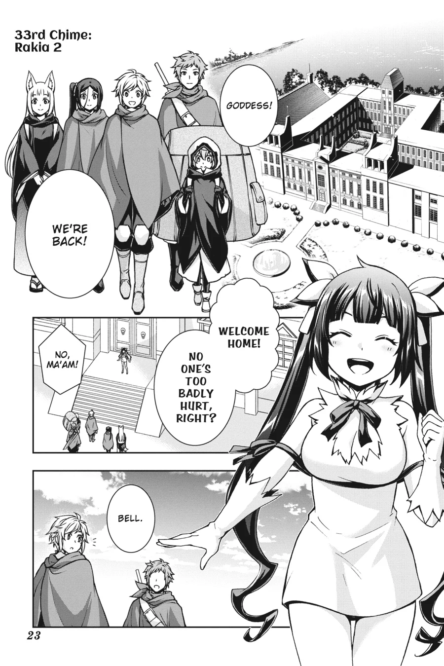 Dungeon ni Deai wo Motomeru no wa Machigatteiru Darou ka II Chapter 33 - page 1