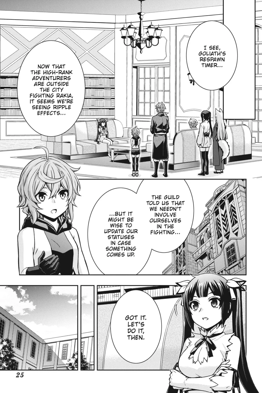 Dungeon ni Deai wo Motomeru no wa Machigatteiru Darou ka II Chapter 33 - page 3
