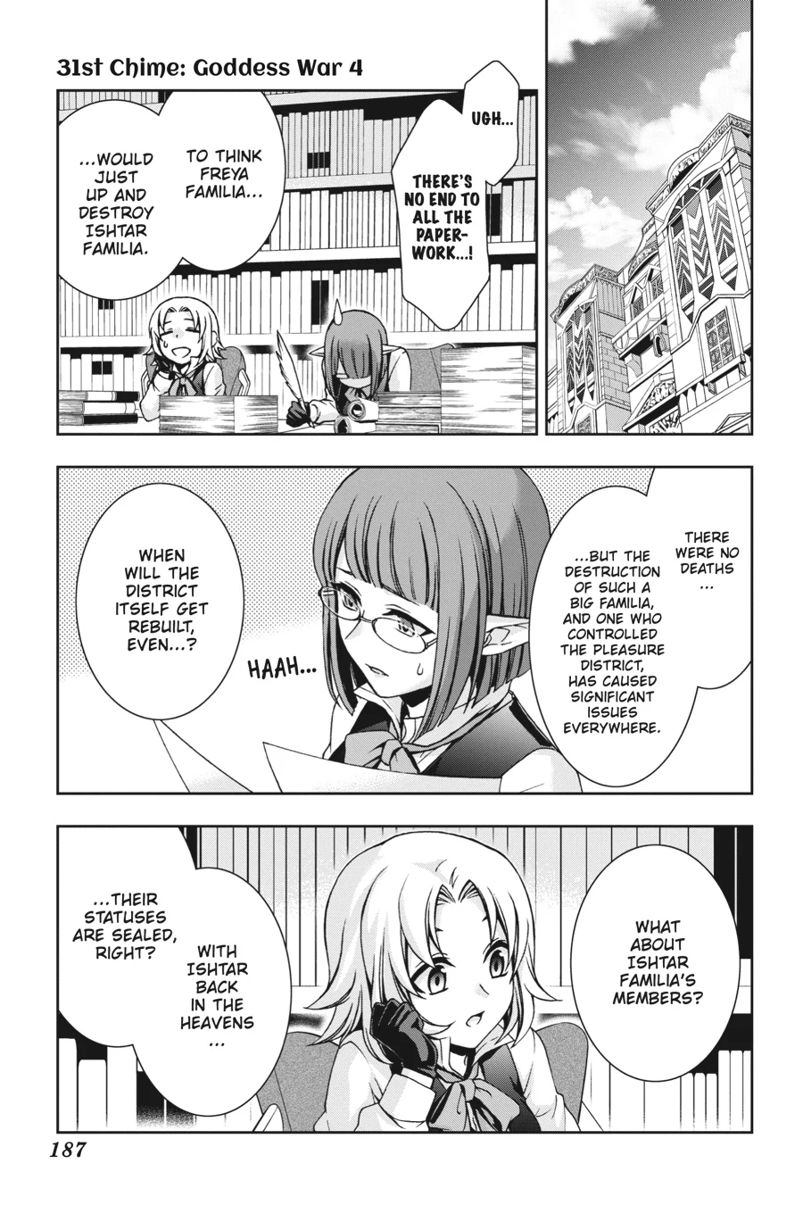 Dungeon ni Deai wo Motomeru no wa Machigatteiru Darou ka II Chapter 31 - page 1