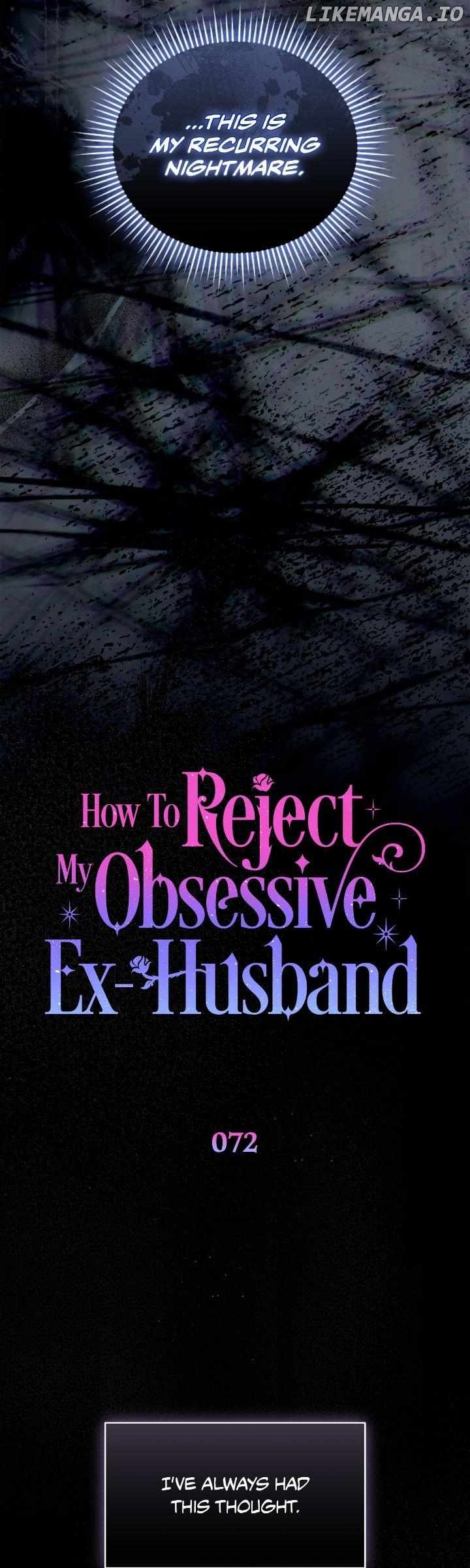 How To Reject My Obsessive Ex-Husband Chapter 72 - page 19