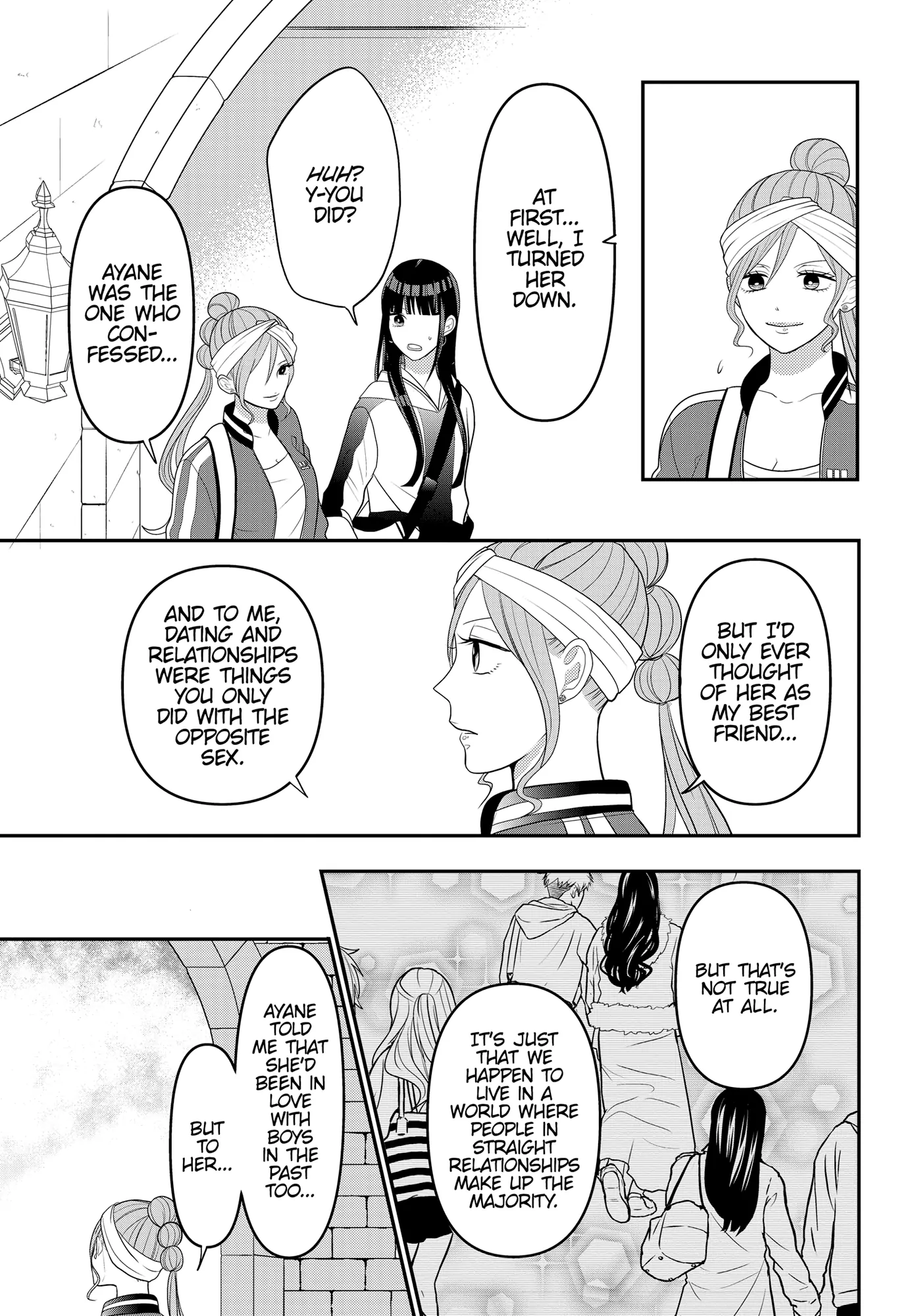 Josou Shite Mendoukusai Koto ni Natteru Nekura to Yankee no Ryou Kataomoi Chapter 102 - page 23