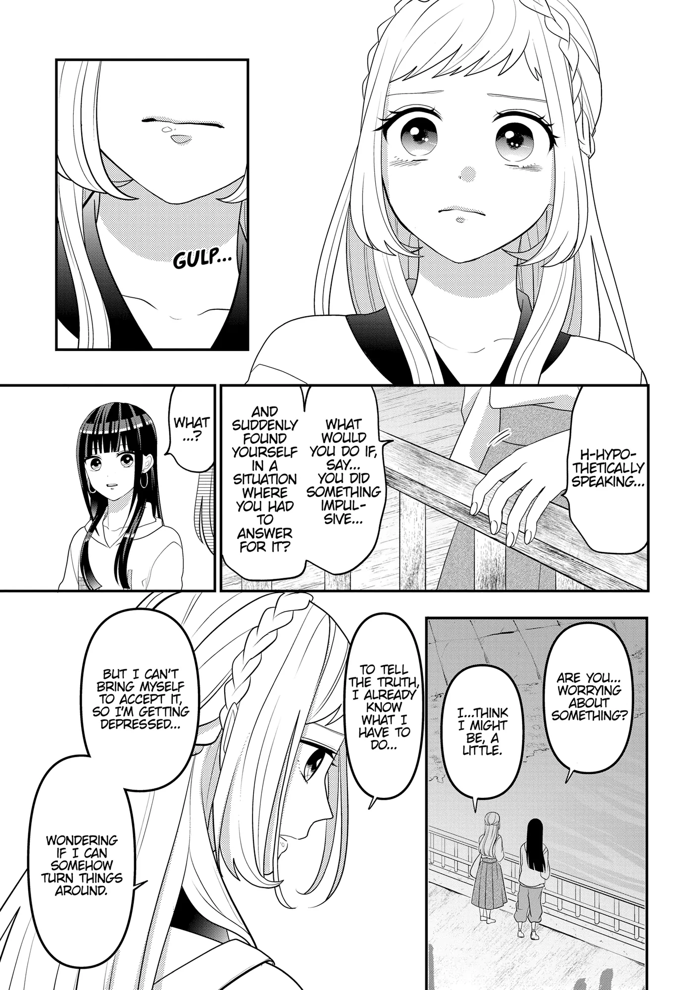 Josou Shite Mendoukusai Koto ni Natteru Nekura to Yankee no Ryou Kataomoi Chapter 104 - page 19