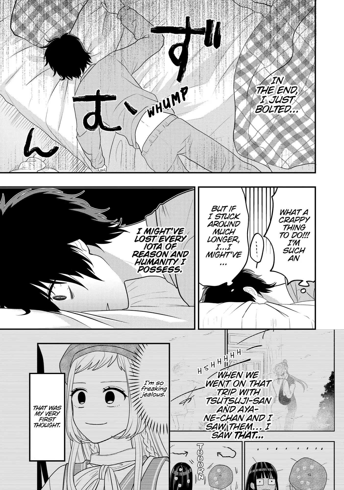 Josou Shite Mendoukusai Koto ni Natteru Nekura to Yankee no Ryou Kataomoi Chapter 104 - page 28