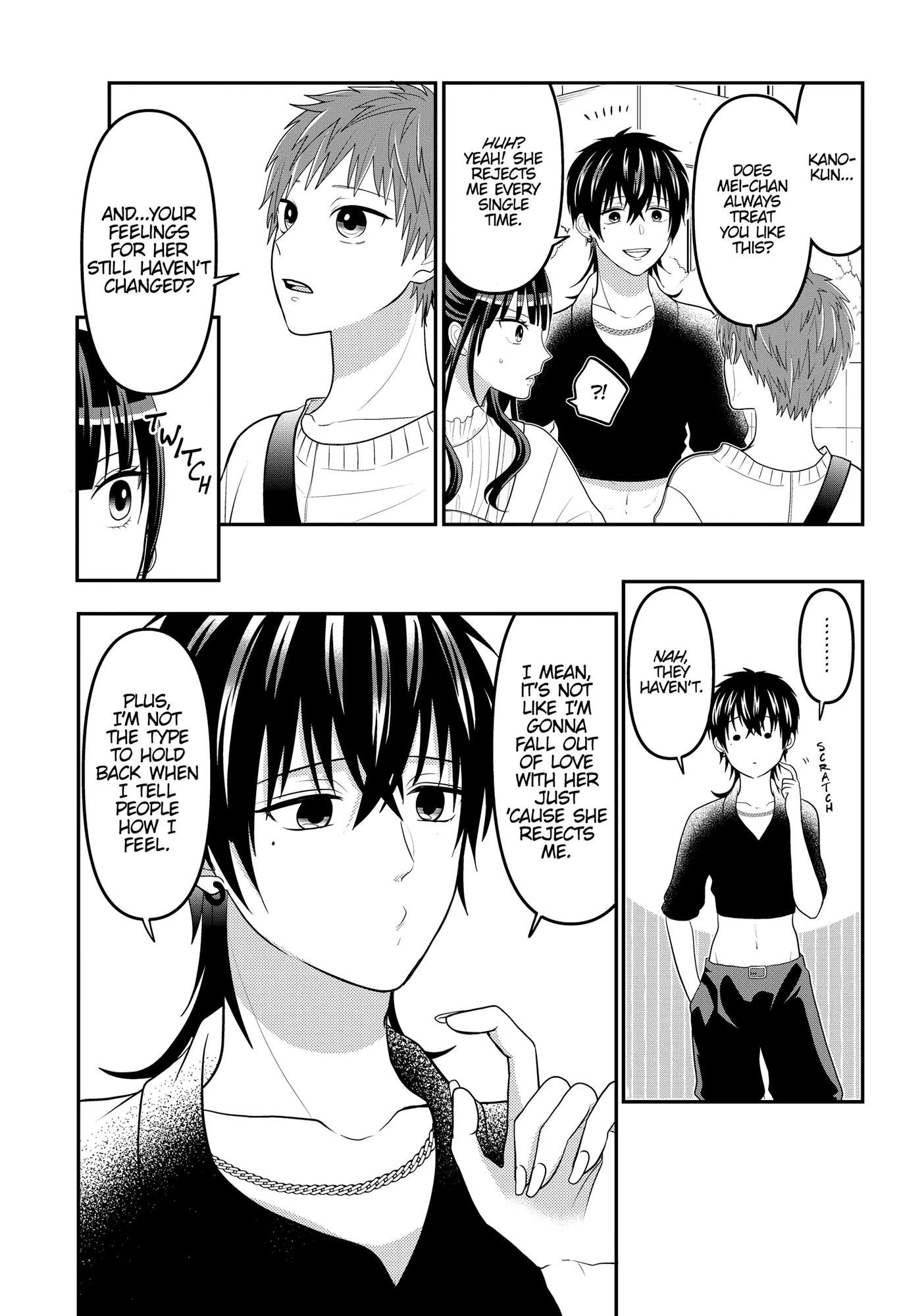 Josou Shite Mendoukusai Koto ni Natteru Nekura to Yankee no Ryou Kataomoi Chapter 105 - page 15