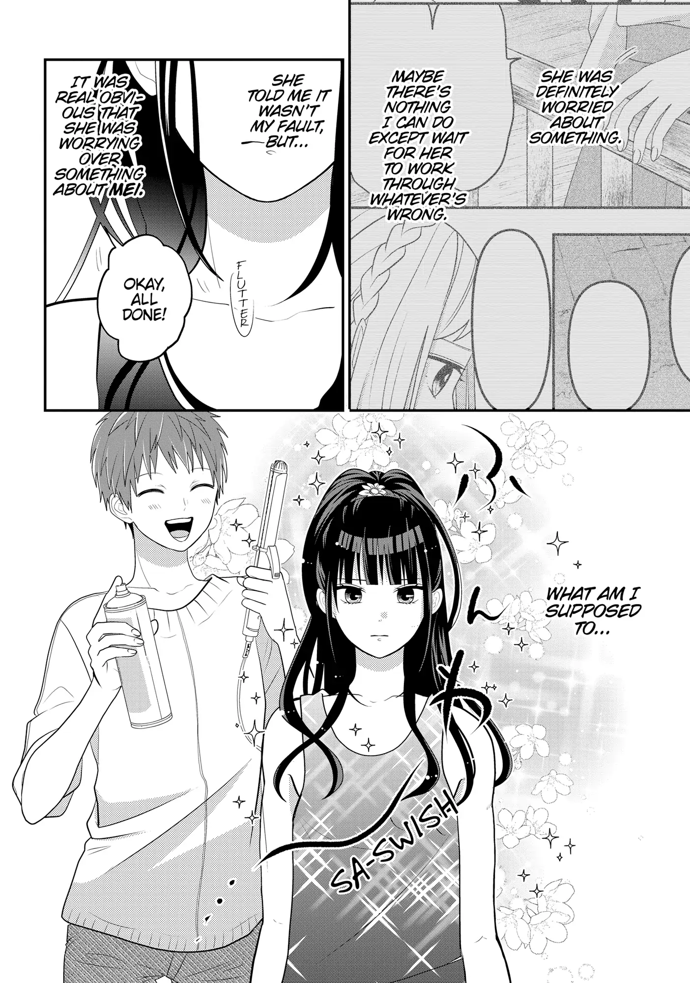 Josou Shite Mendoukusai Koto ni Natteru Nekura to Yankee no Ryou Kataomoi Chapter 105 - page 4