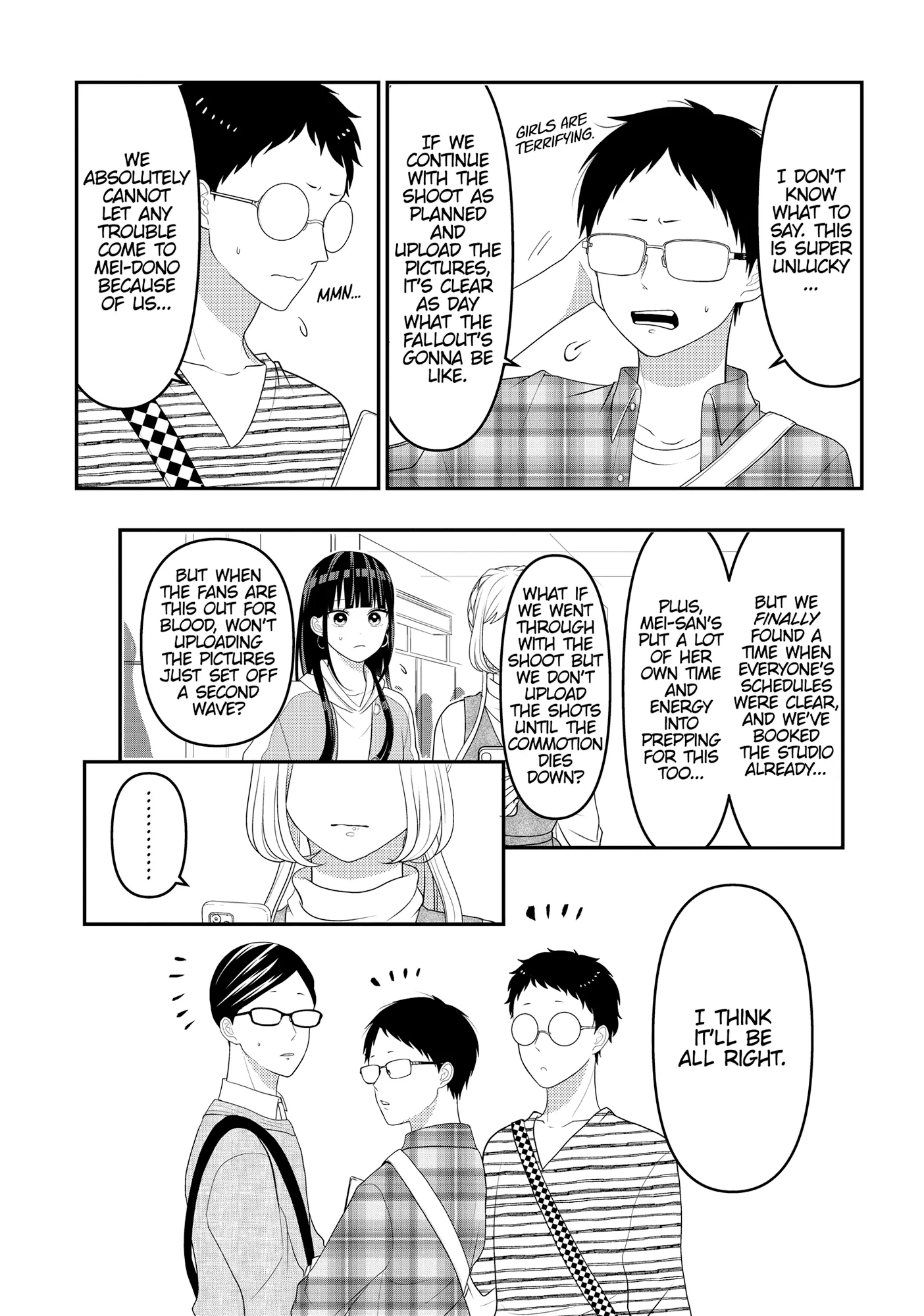 Josou Shite Mendoukusai Koto ni Natteru Nekura to Yankee no Ryou Kataomoi Chapter 105.5 - page 12