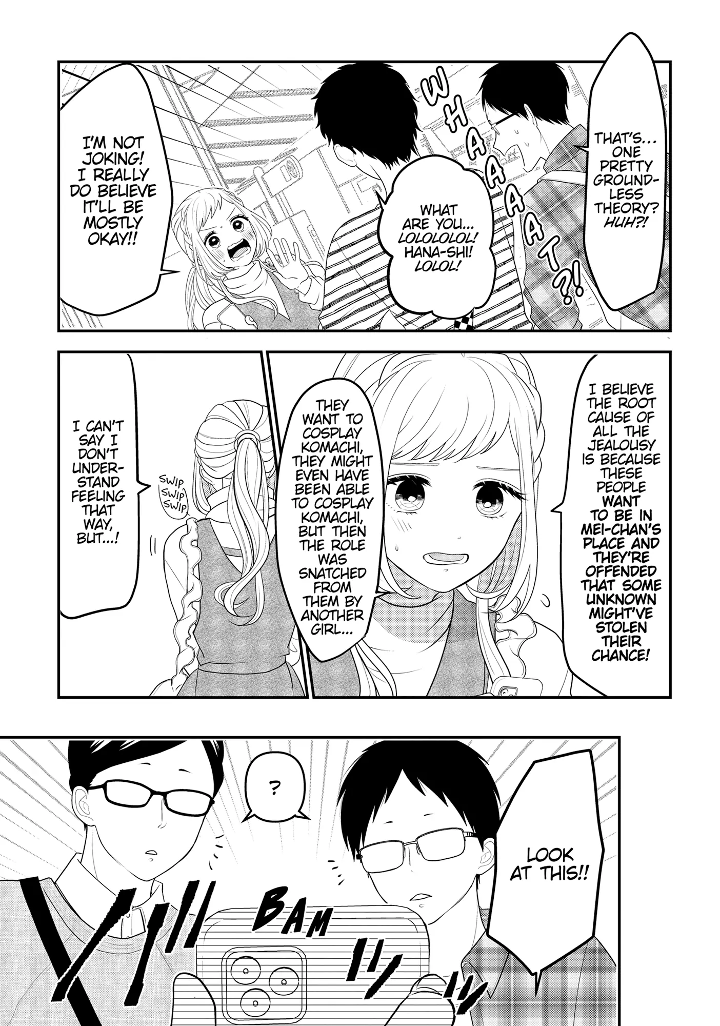 Josou Shite Mendoukusai Koto ni Natteru Nekura to Yankee no Ryou Kataomoi Chapter 105.5 - page 14