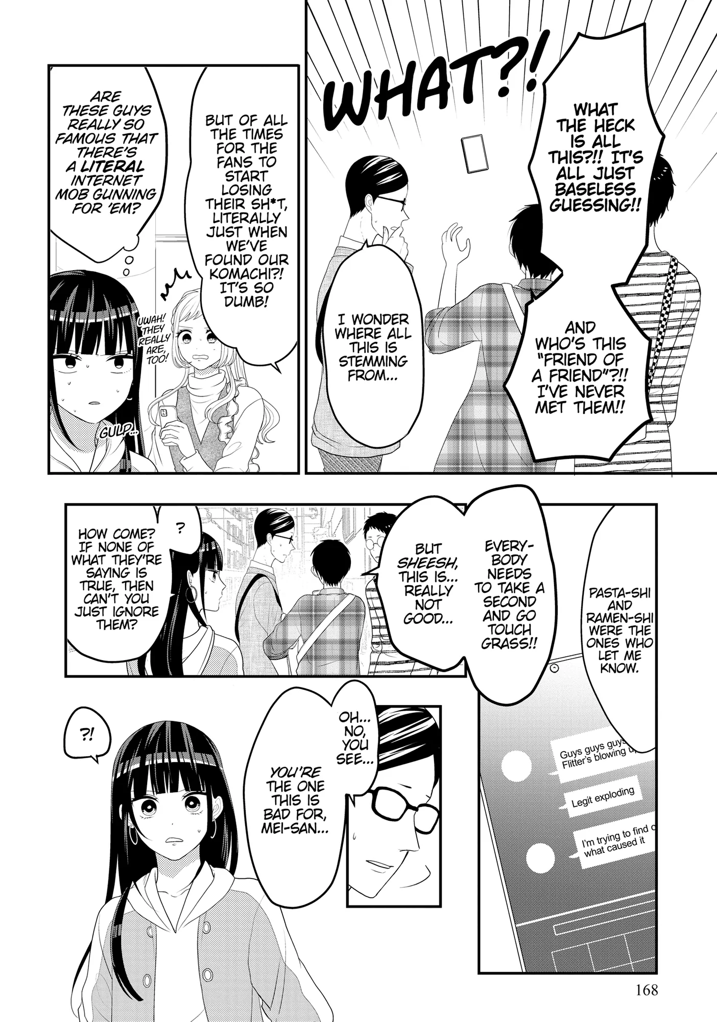 Josou Shite Mendoukusai Koto ni Natteru Nekura to Yankee no Ryou Kataomoi Chapter 105.5 - page 9