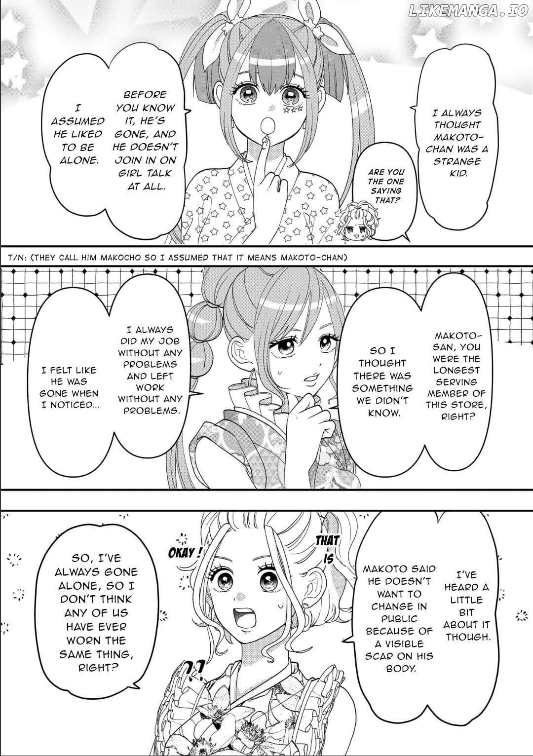 Josou Shite Mendoukusai Koto ni Natteru Nekura to Yankee no Ryou Kataomoi Chapter 113 - page 2