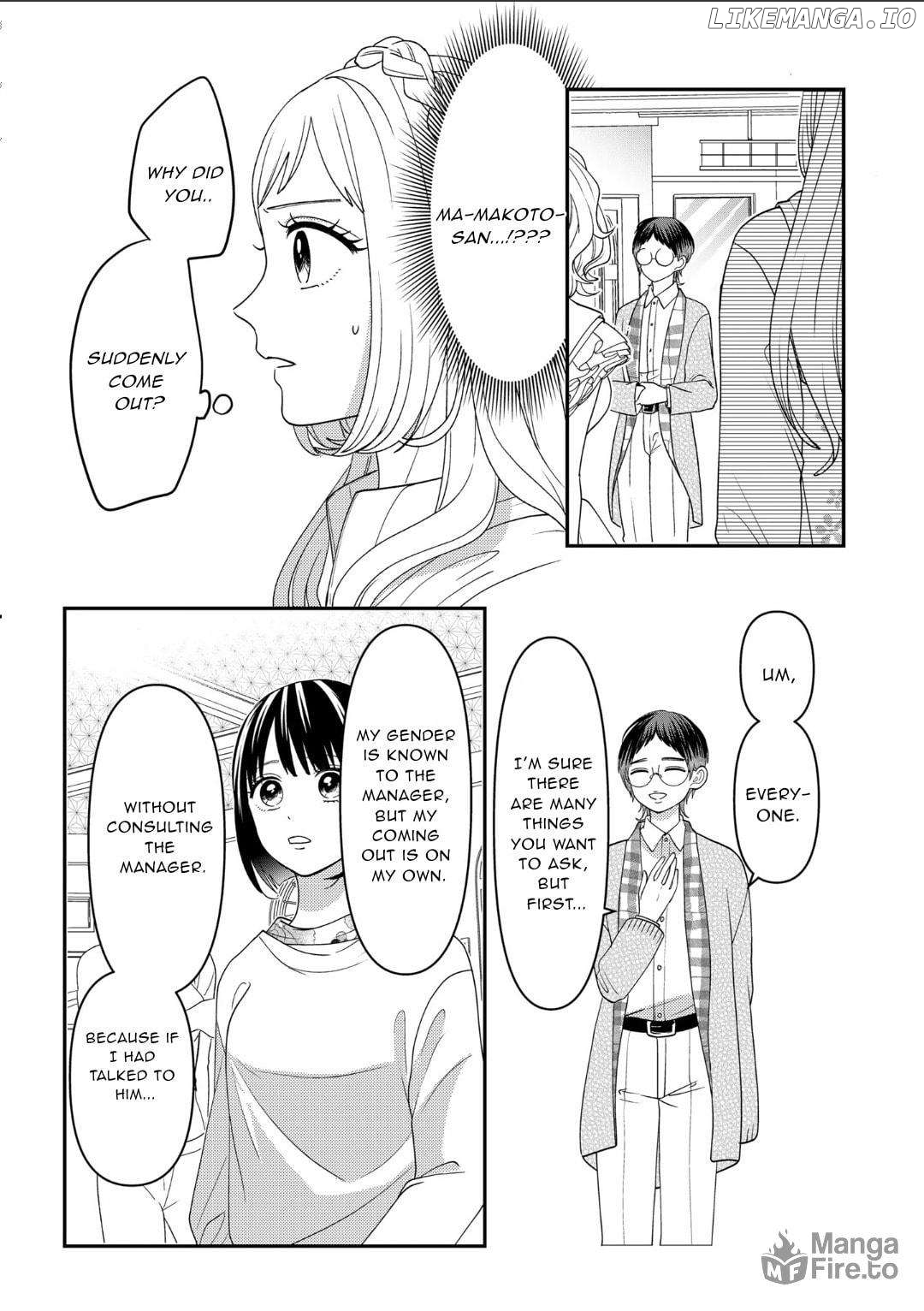 Josou Shite Mendoukusai Koto ni Natteru Nekura to Yankee no Ryou Kataomoi Chapter 113 - page 5