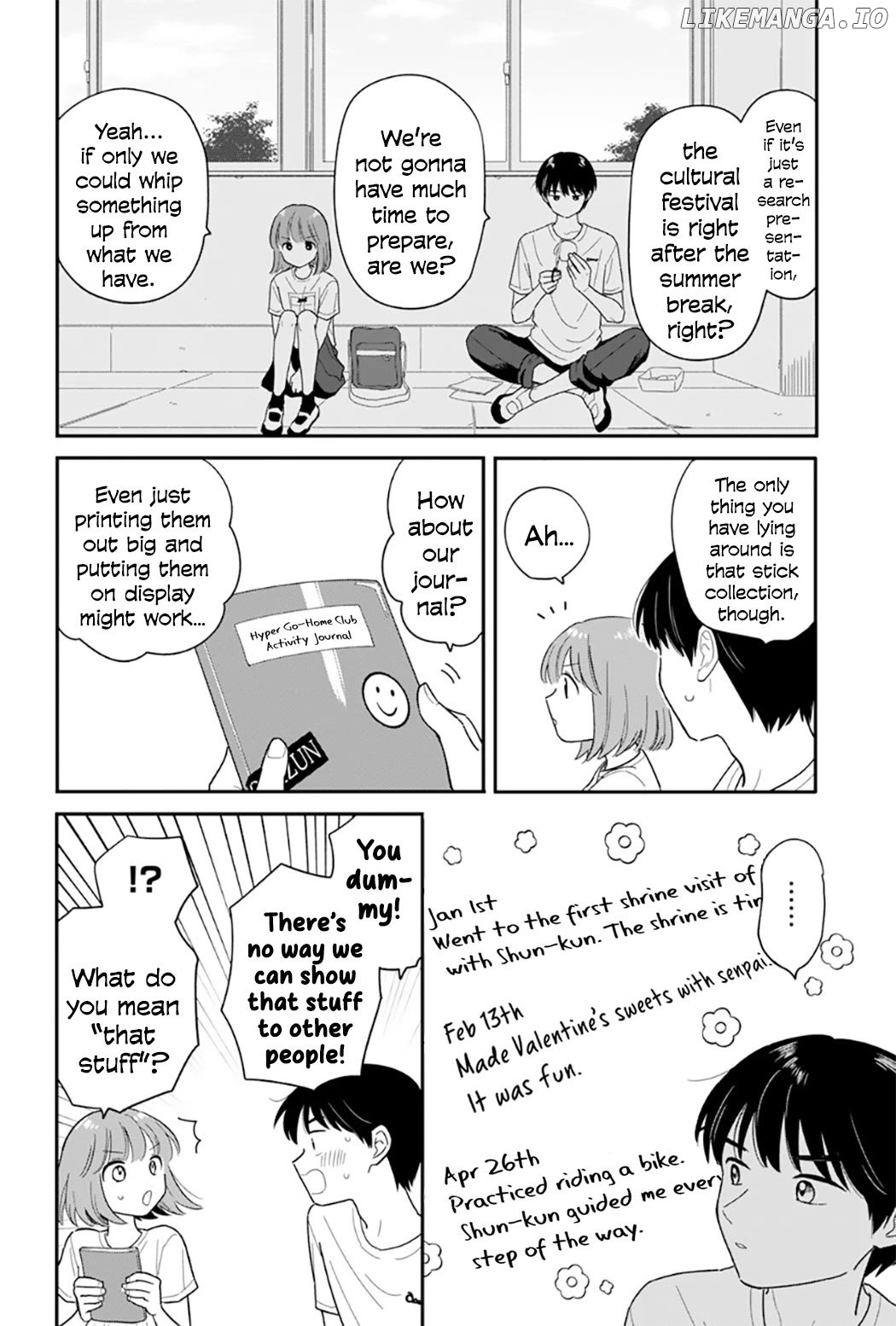 Houkago Kitaku Biyori Chapter 41 - page 8