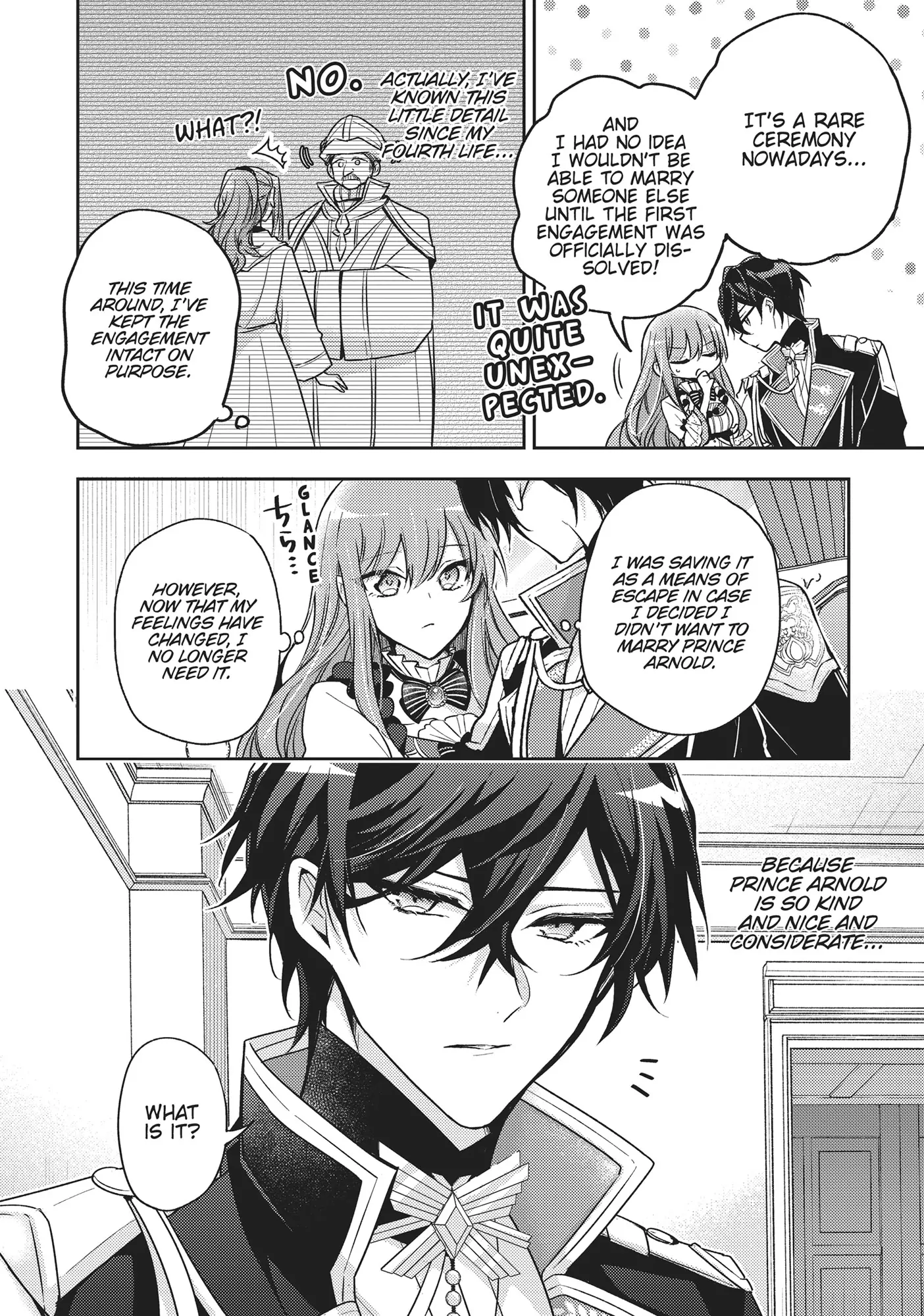 Loop 7-kaime no Akuyaku Reijou wa, Moto Tekikoku de Juukimama na Hanayome Seikatsu o Mankitsu Suru Chapter 32 - page 15