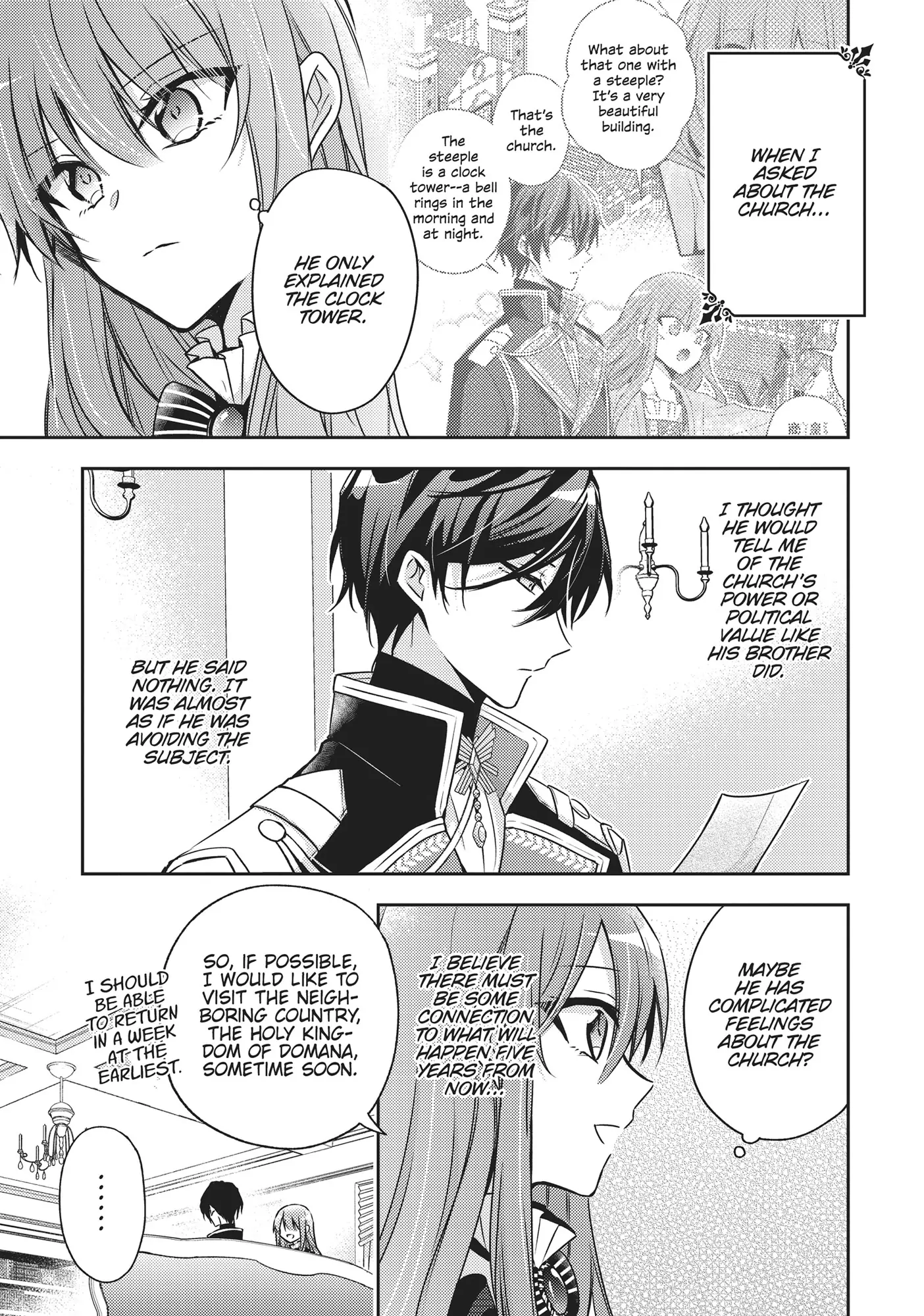 Loop 7-kaime no Akuyaku Reijou wa, Moto Tekikoku de Juukimama na Hanayome Seikatsu o Mankitsu Suru Chapter 32 - page 18