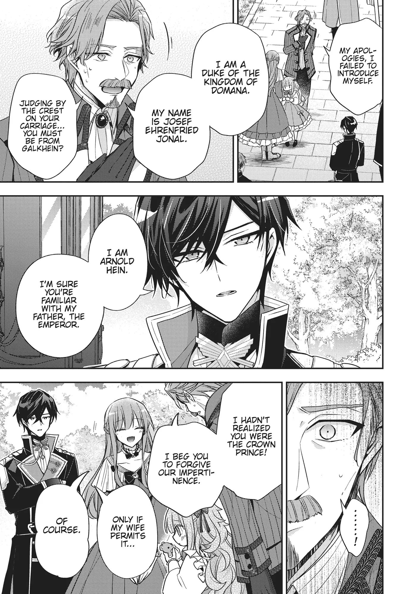 Loop 7-kaime no Akuyaku Reijou wa, Moto Tekikoku de Juukimama na Hanayome Seikatsu o Mankitsu Suru Chapter 33 - page 9