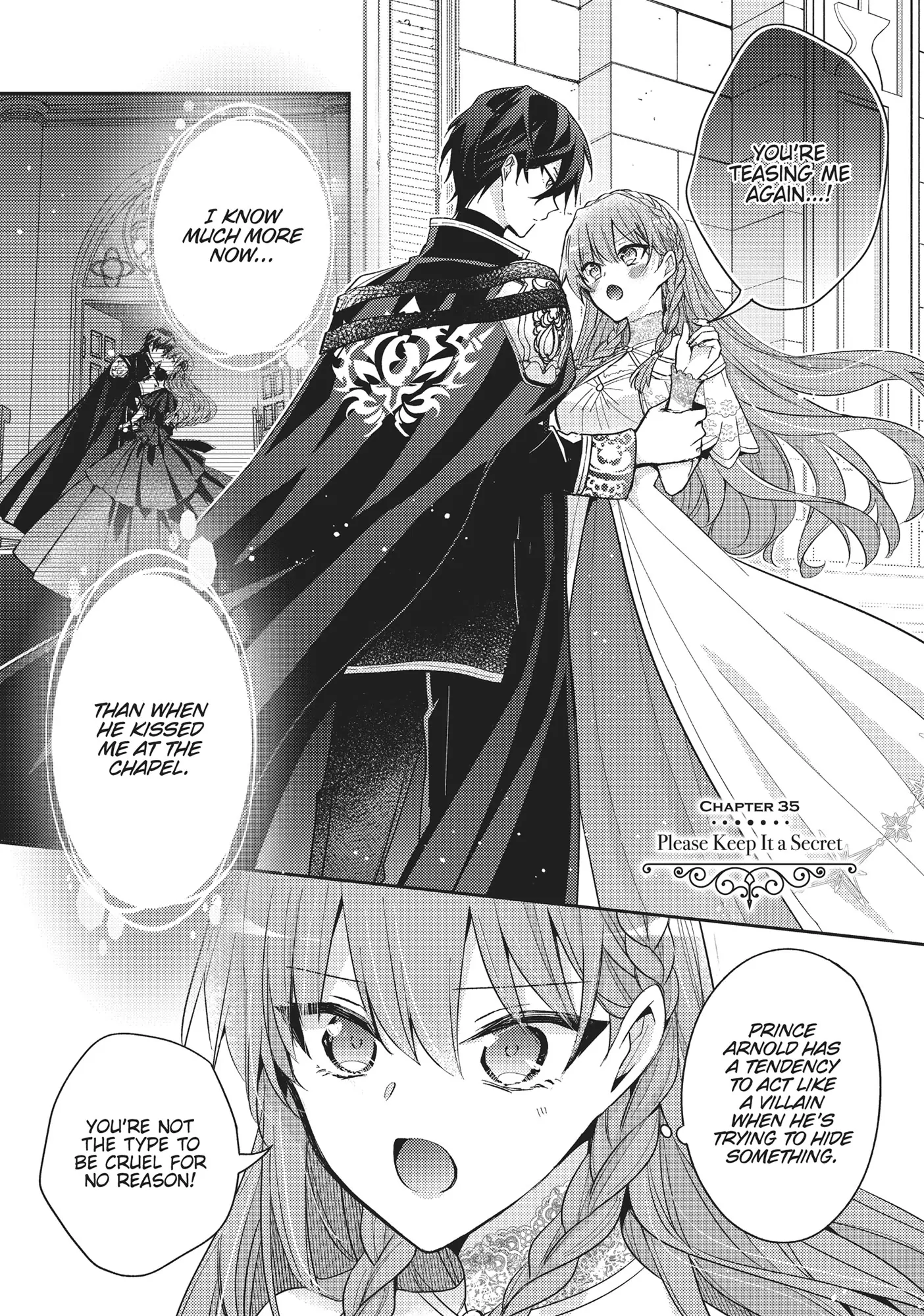 Loop 7-kaime no Akuyaku Reijou wa, Moto Tekikoku de Juukimama na Hanayome Seikatsu o Mankitsu Suru Chapter 35 - page 1