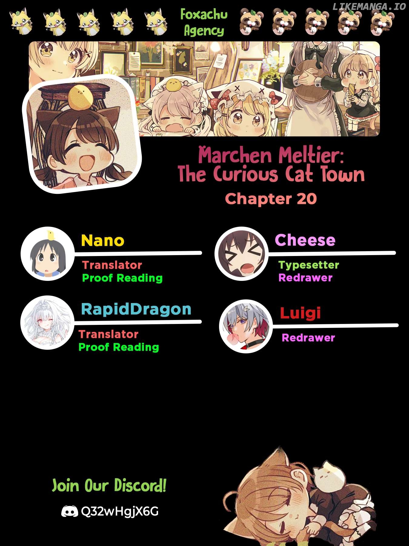 Fushigi Na Neko No Machi Meltier Chapter 20 - page 1