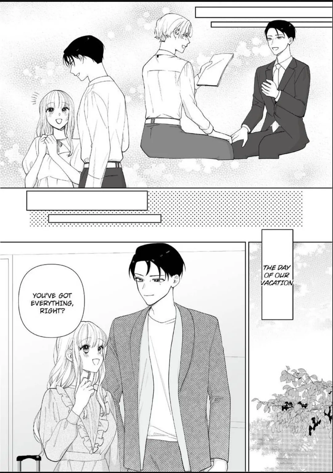 Toshiue Shachoha Tennen Dekiai Monster Kosaizeronichi Shojoo Tsumareta Asani Propose Chapter 28 - page 1