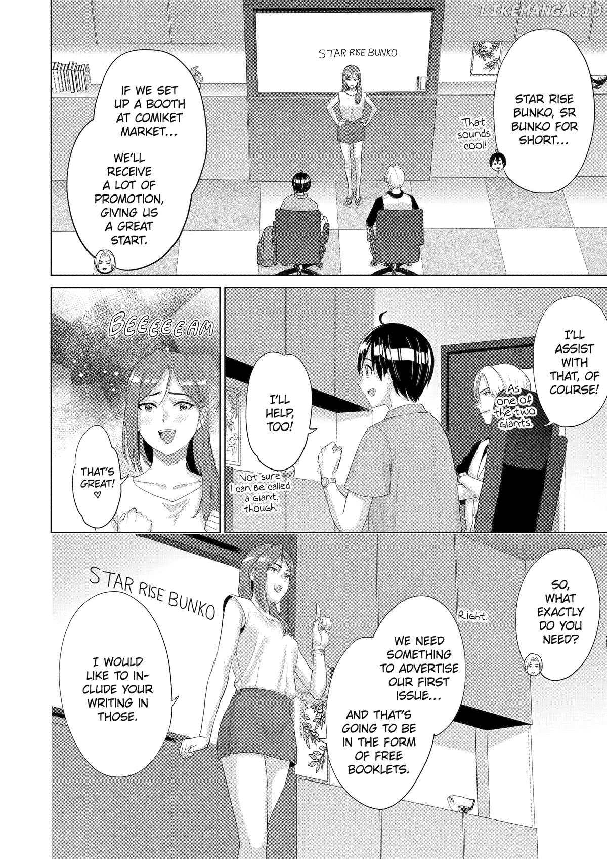 Koukousei WEB Sakka no Mote Seikatsu "Anta ga Kami Sakka na Wakenai desho" to Boku wo Futta Osananajimi ga Koukaishiteru kedo Mou Osoi Chapter 39 - page 2