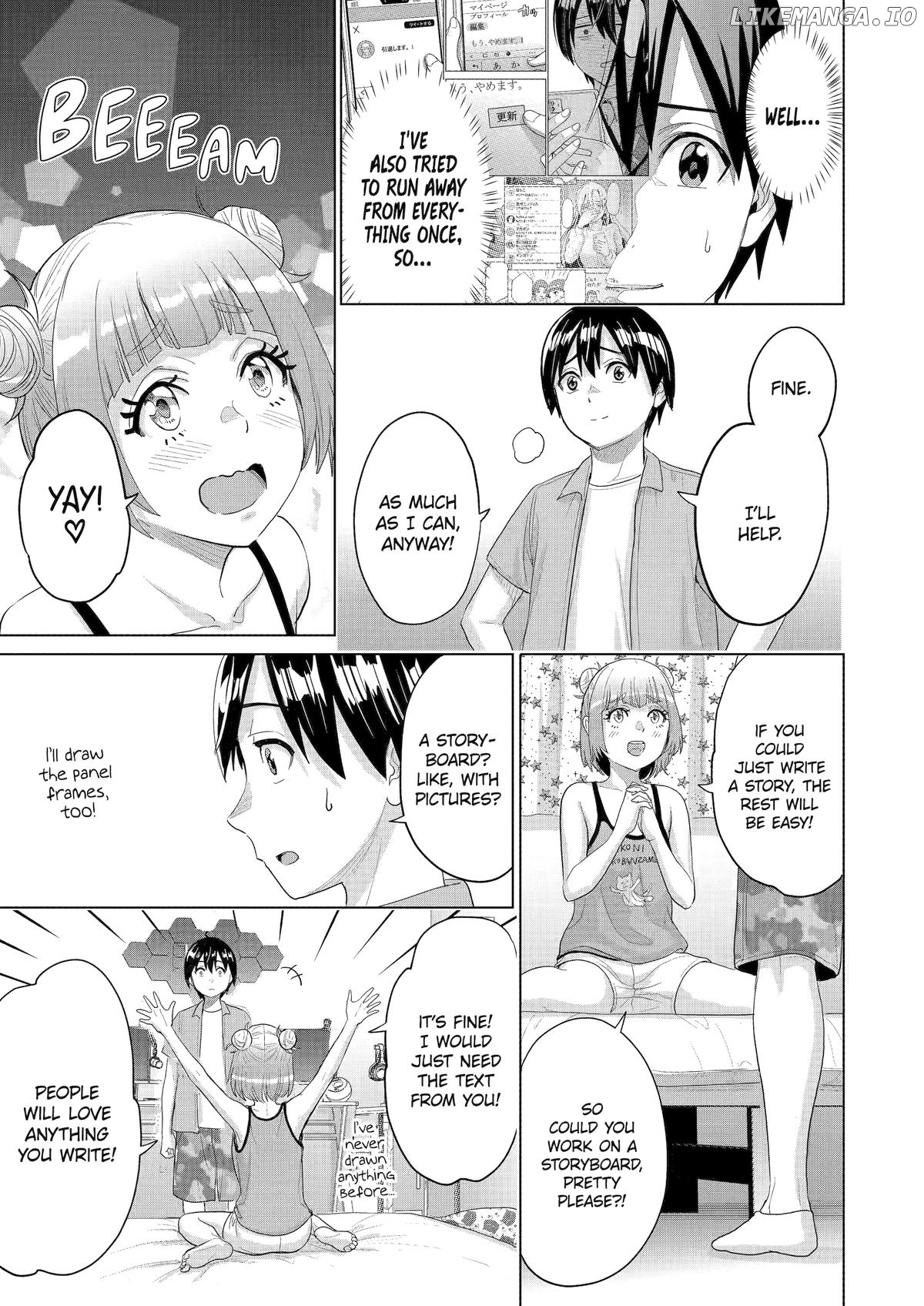 Koukousei WEB Sakka no Mote Seikatsu "Anta ga Kami Sakka na Wakenai desho" to Boku wo Futta Osananajimi ga Koukaishiteru kedo Mou Osoi Chapter 39 - page 22