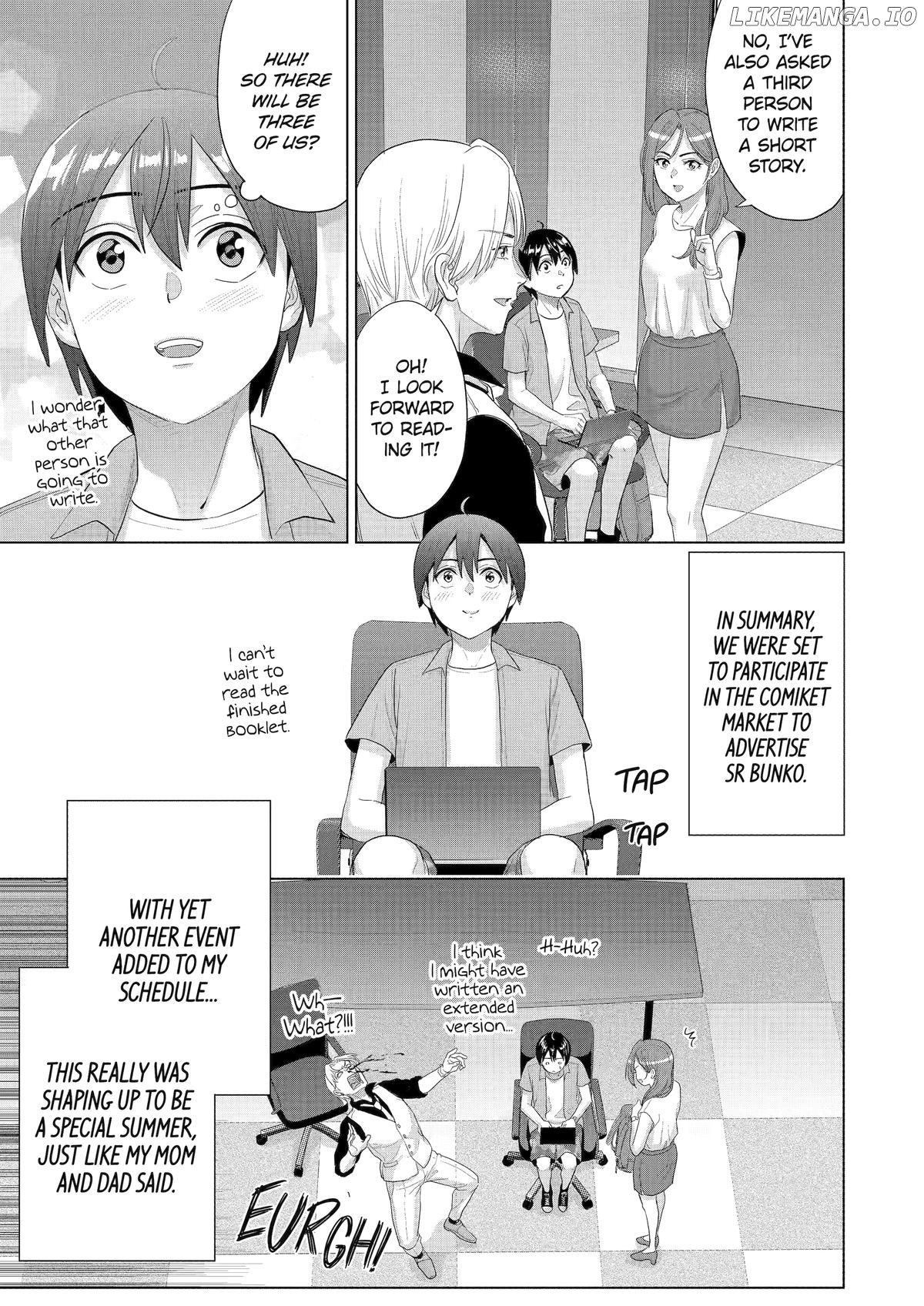 Koukousei WEB Sakka no Mote Seikatsu "Anta ga Kami Sakka na Wakenai desho" to Boku wo Futta Osananajimi ga Koukaishiteru kedo Mou Osoi Chapter 39 - page 7