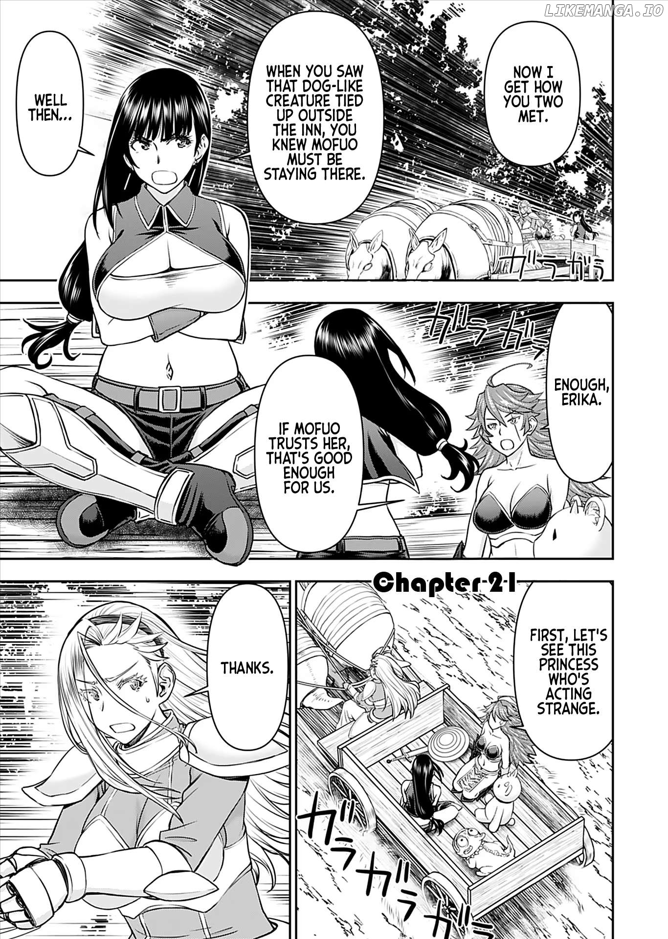 Isekai Sniper is the Female Warrior's Mofumofu Pet Chapter 21 - page 2