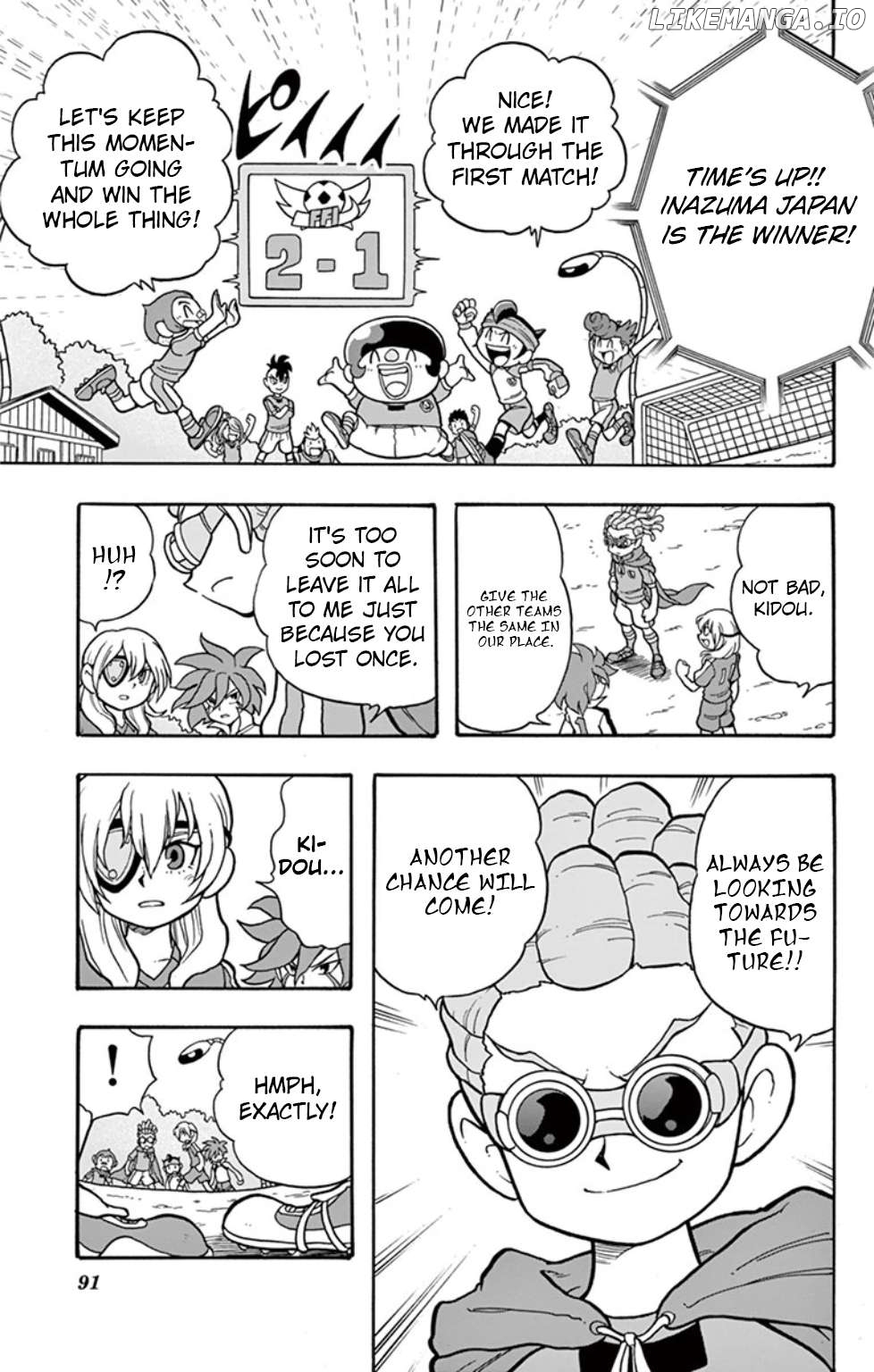 Inazuma Eleven: Baku Gaidenshuu Chapter 13 - page 3