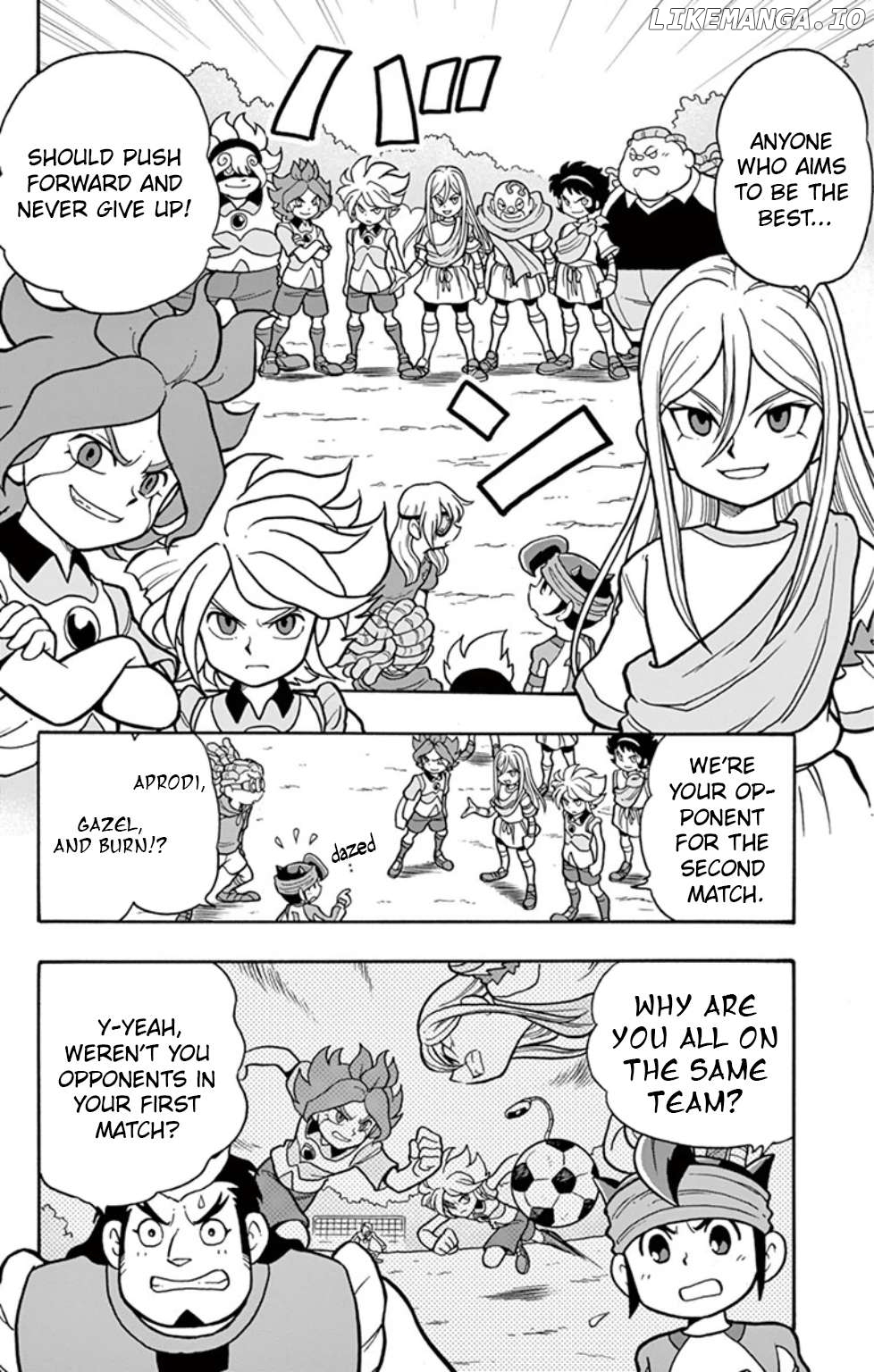 Inazuma Eleven: Baku Gaidenshuu Chapter 13 - page 4