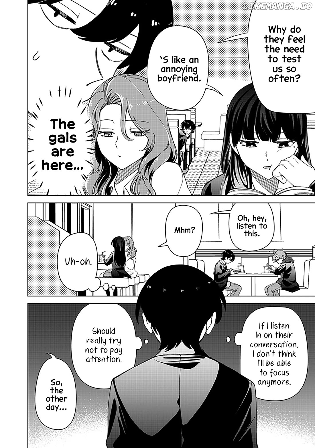 The Gals Who is Always Saying Insane Things. -My Daily Life at a Private Paranormal High School- Chapter 32 - page 2