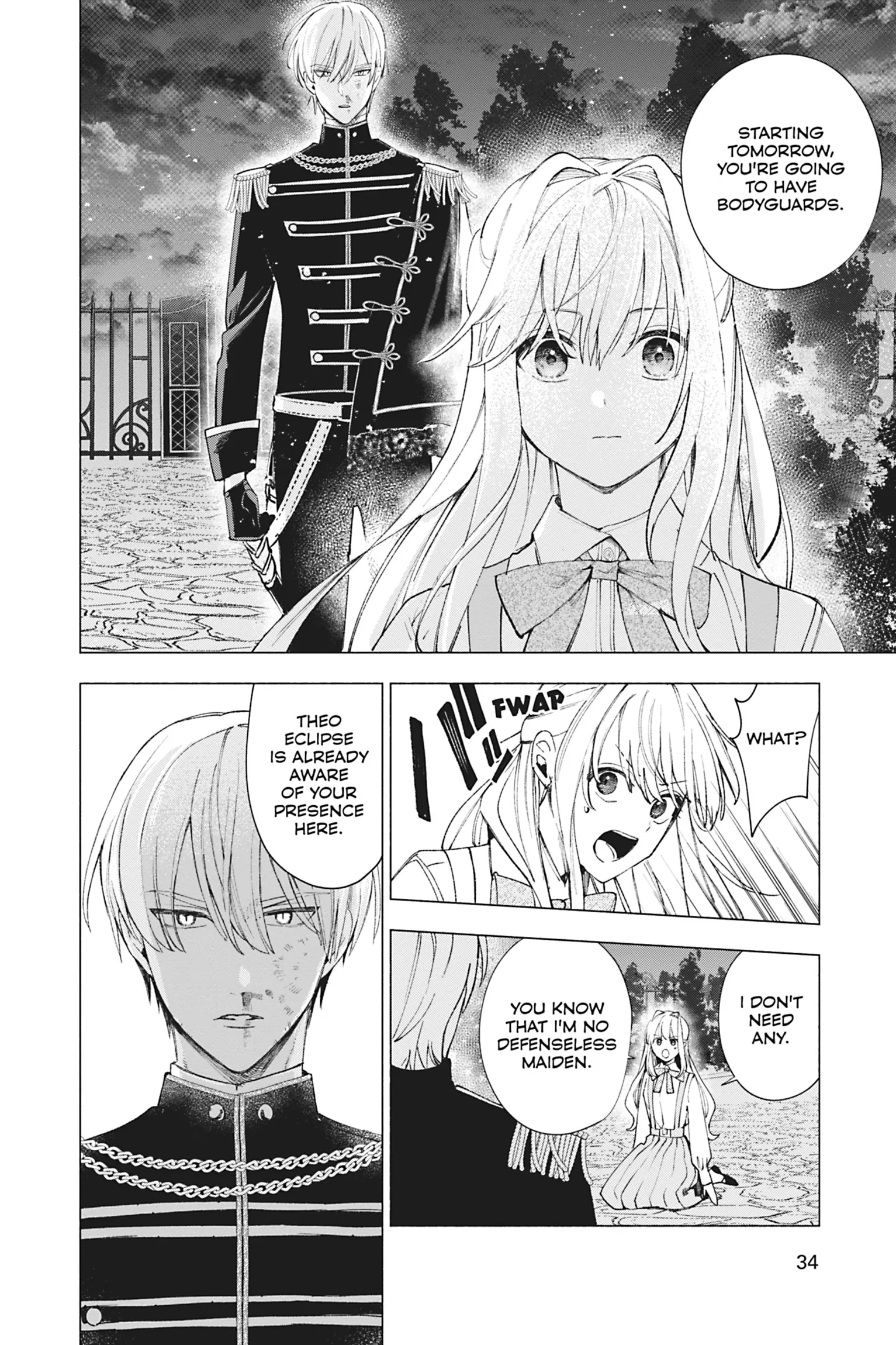 The Young Lady of a District Count Is Sold and Forced to Dote on the Crown Prince of the Neighboring Country Chapter 23 - page 2