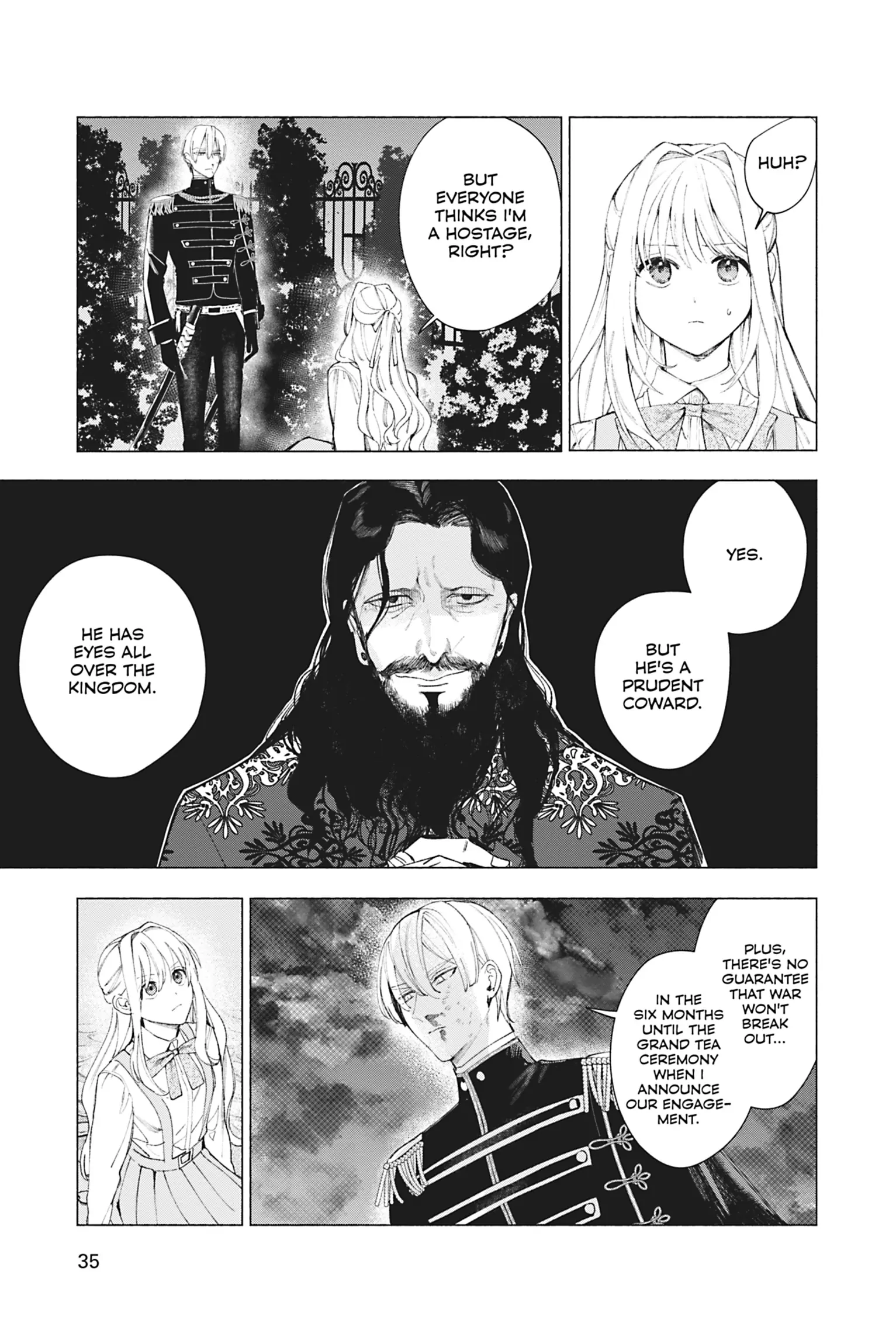The Young Lady of a District Count Is Sold and Forced to Dote on the Crown Prince of the Neighboring Country Chapter 23 - page 3