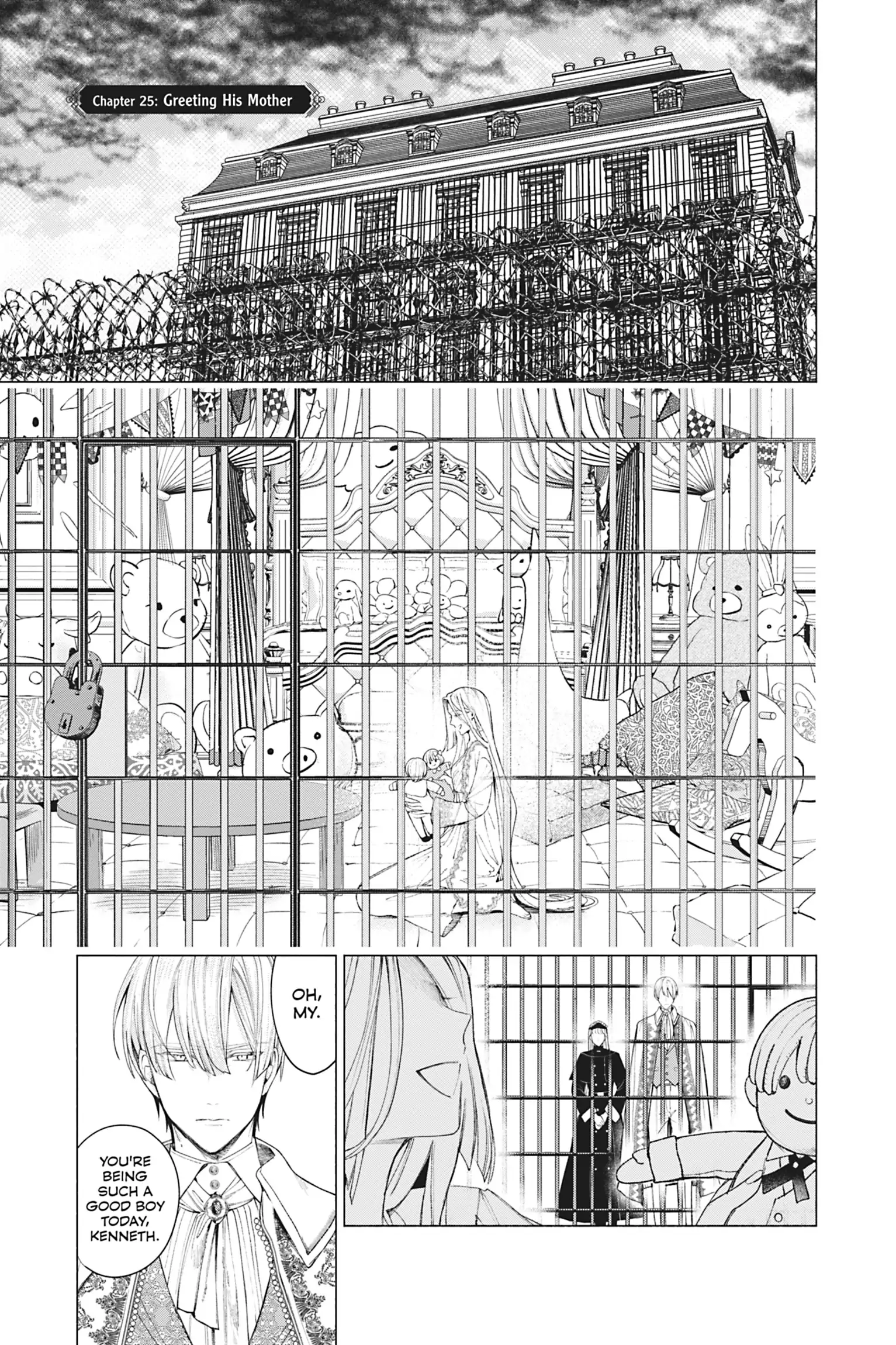The Young Lady of a District Count Is Sold and Forced to Dote on the Crown Prince of the Neighboring Country Chapter 25 - page 1