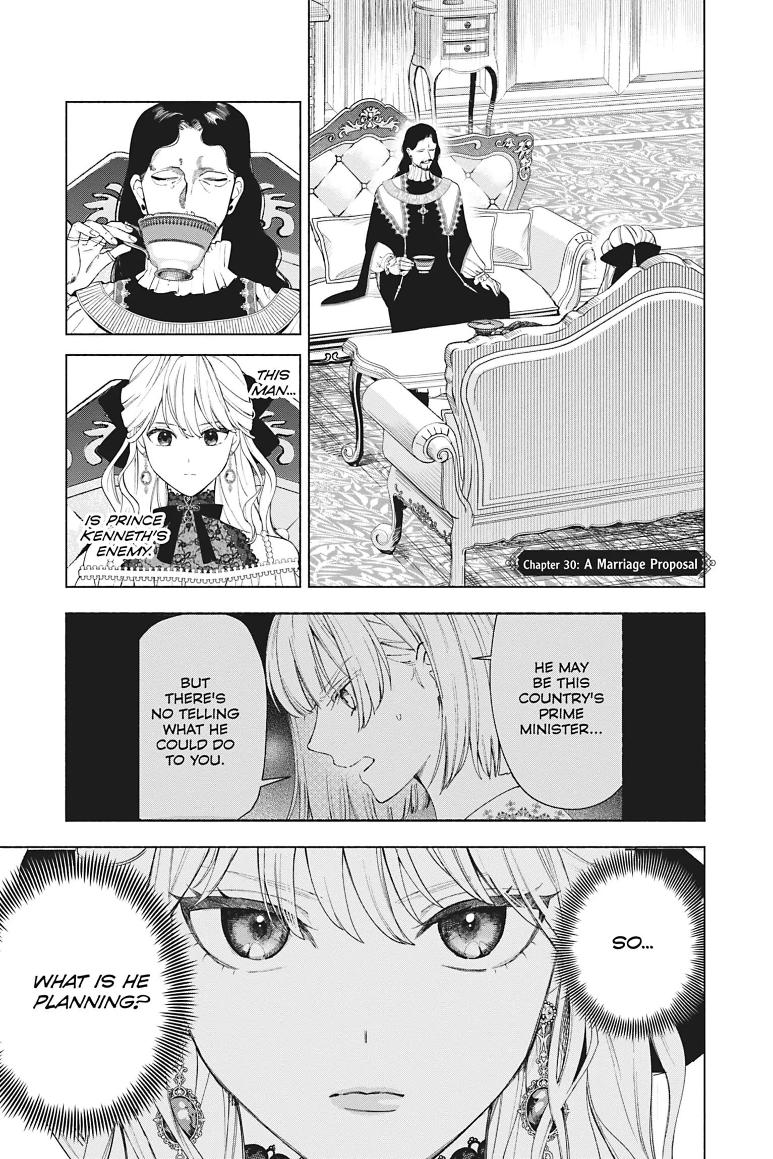 The Young Lady of a District Count Is Sold and Forced to Dote on the Crown Prince of the Neighboring Country Chapter 30 - page 1