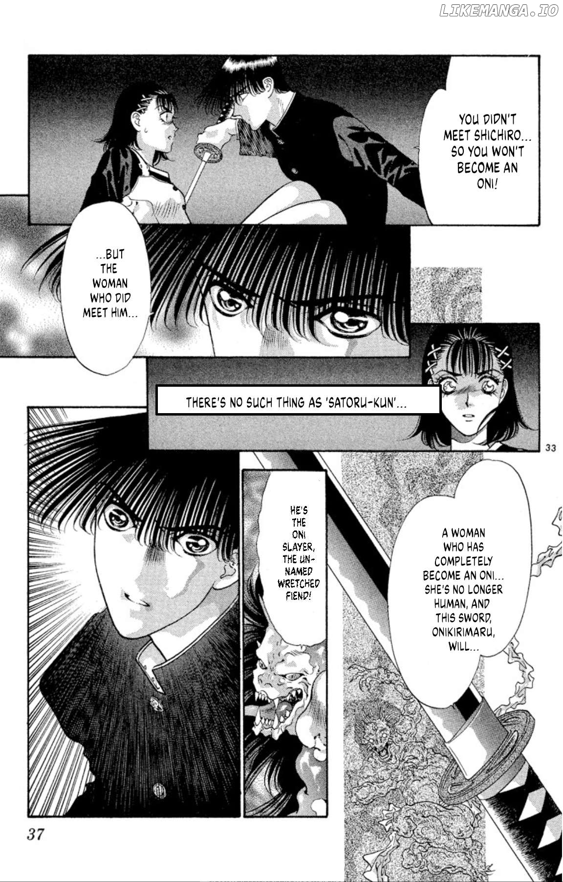 Onikirimaru - Manga Chapter 62 - page 35