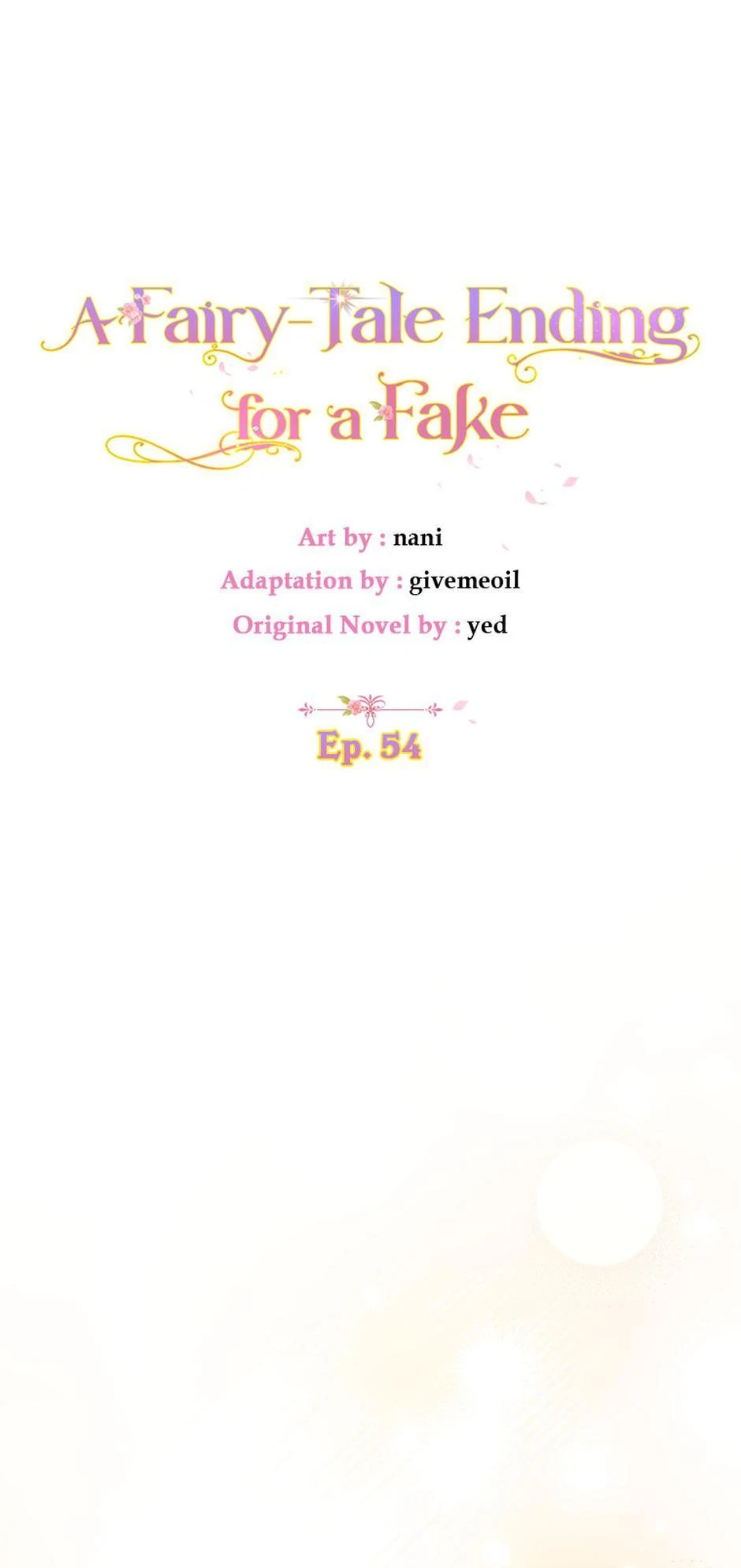 A Fairy-Tale Ending for a Fake Chapter 54 - page 43