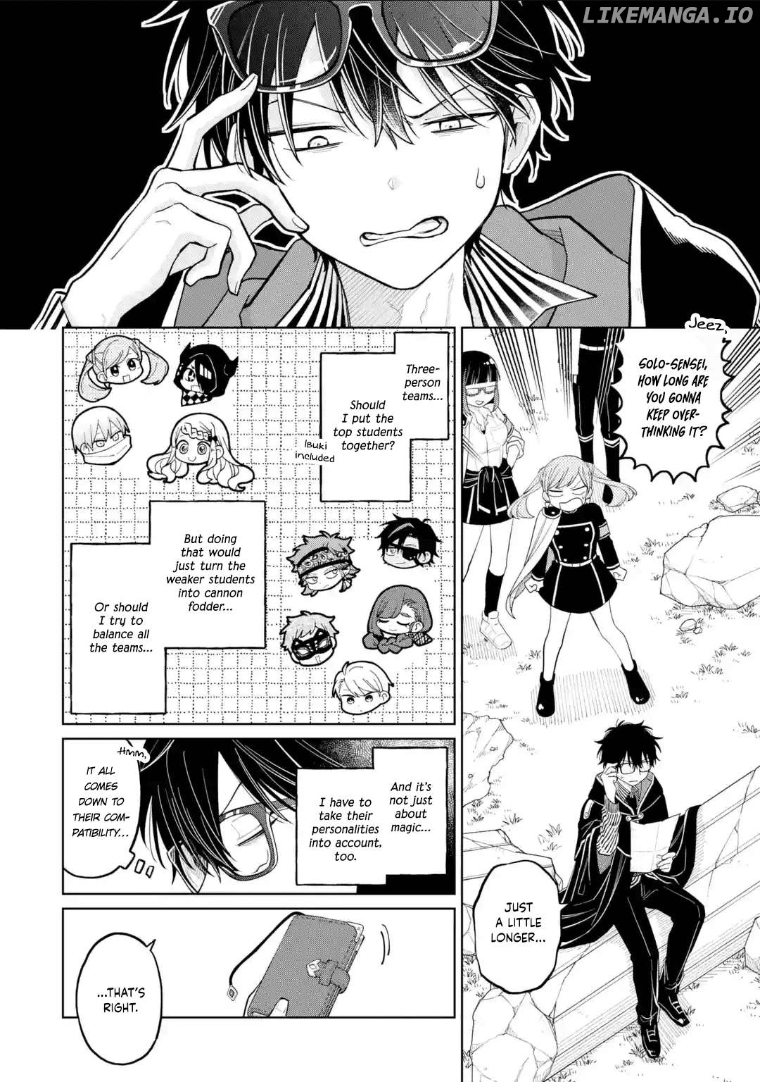 Sensei! Bokutachi ga Sekai wo Horoboshimasu. Chapter 43 - page 16