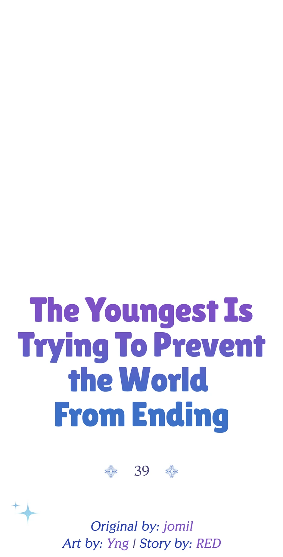 The Youngest Child of the Family Is Preventing the World From Ending Chapter 39 - page 12