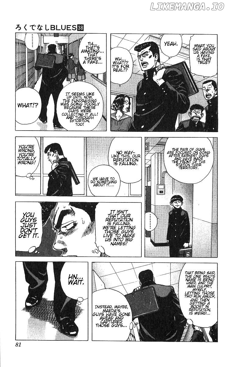 Rokudenashi Blues Chapter 372 - page 13